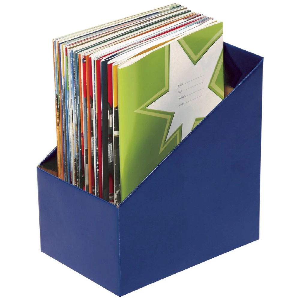1 Marbig Book Box Large Blue 5 Pack, 1 of 1