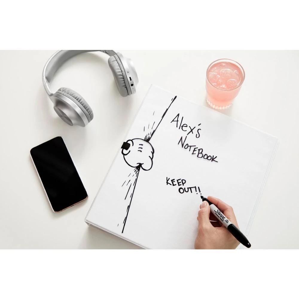 5 Sharpie Fine Permanent Markers Black 24 Pack, 5 of 5