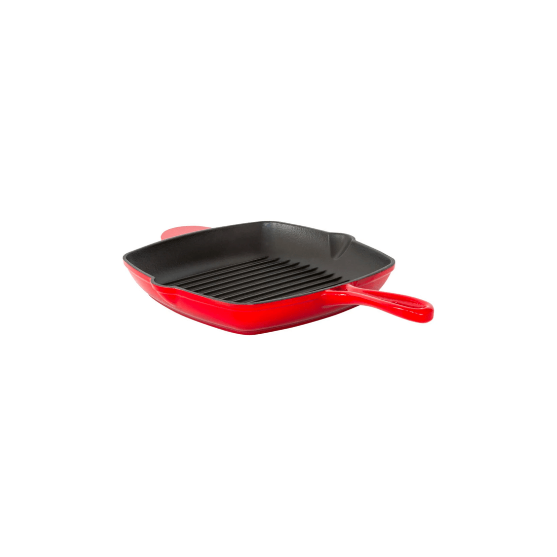 1 Healthy Choice Enamelled Cast Iron Square Grill Frying Pan (44x30x4.7cm) - Red
 - Red, 1 of 3