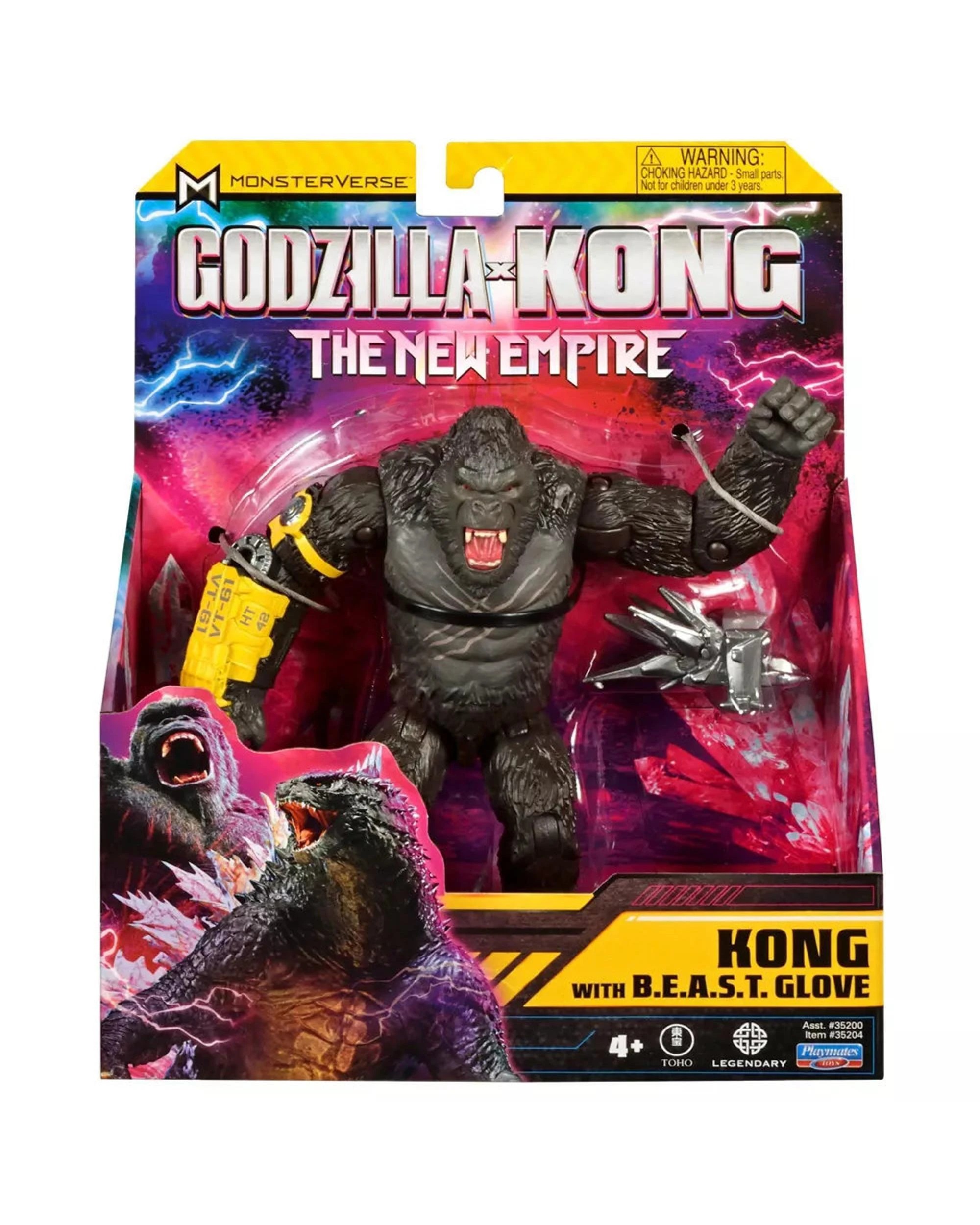 1 Godzilla x Kong The New Empire Kong With Beast Glove 6 inch Deluxe Figure, 1 of 5