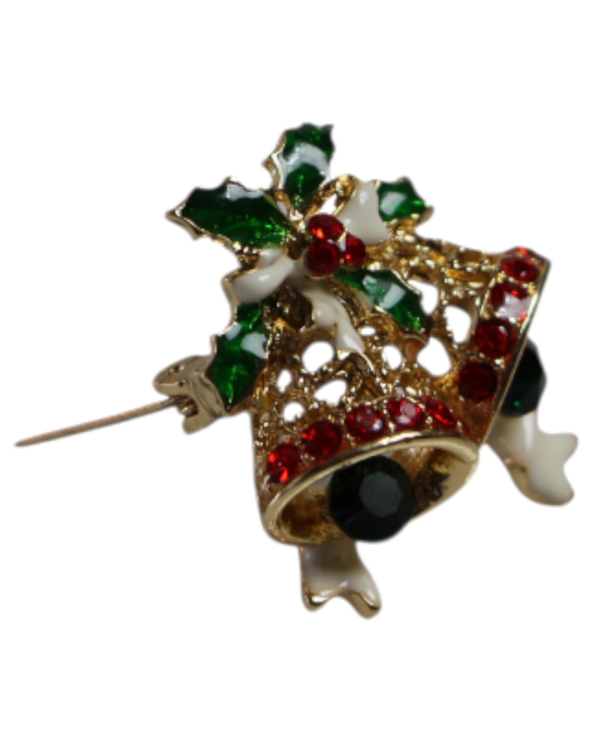 2 Zasel Jingle Bells Christmas Brooch Blazer Shirt Pin - Multi - Multi, 2 of 3