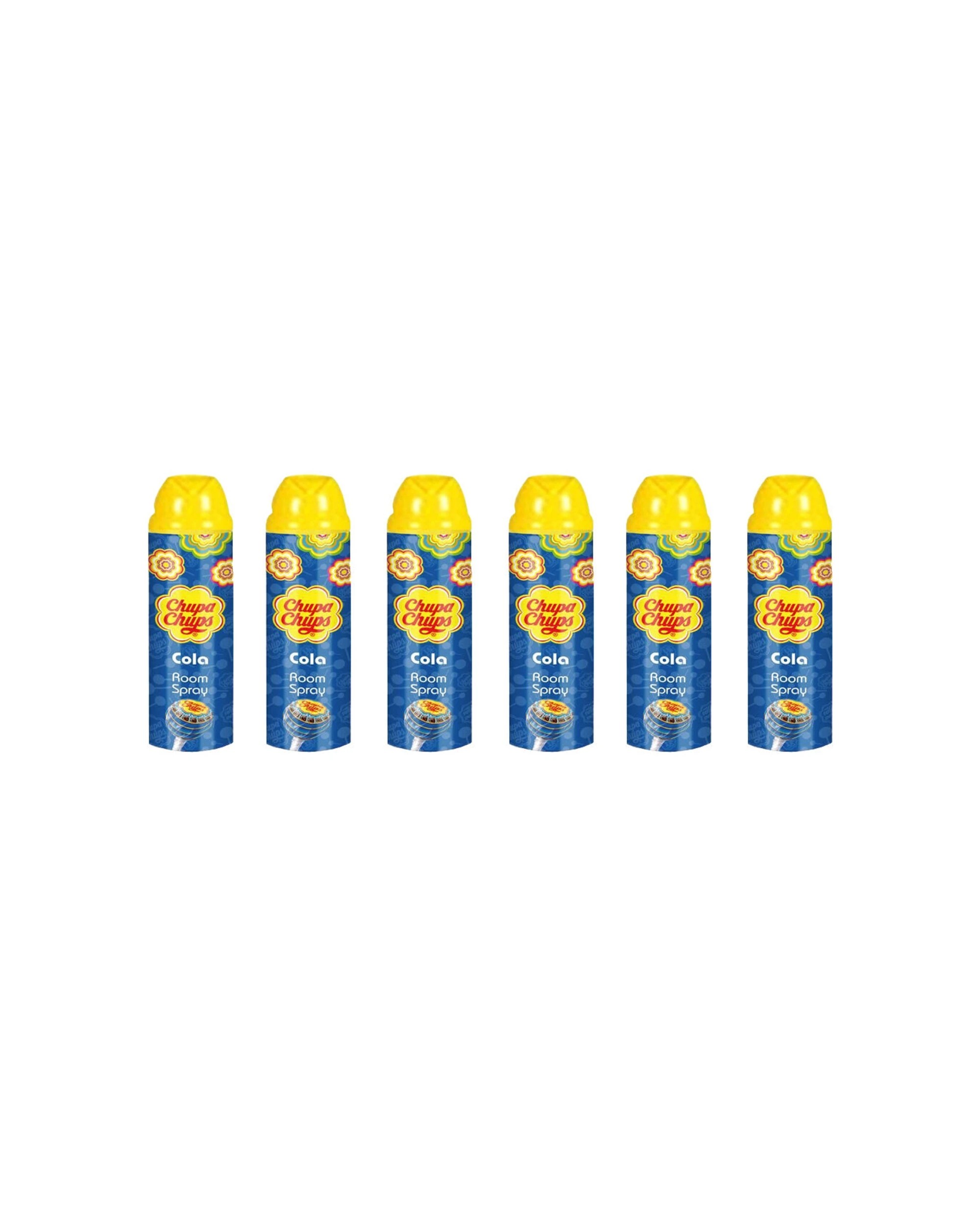 1 CHUPA CHUPS 6PK Room Spray Air Freshener 300ML Cola - Blue, 1 of 3