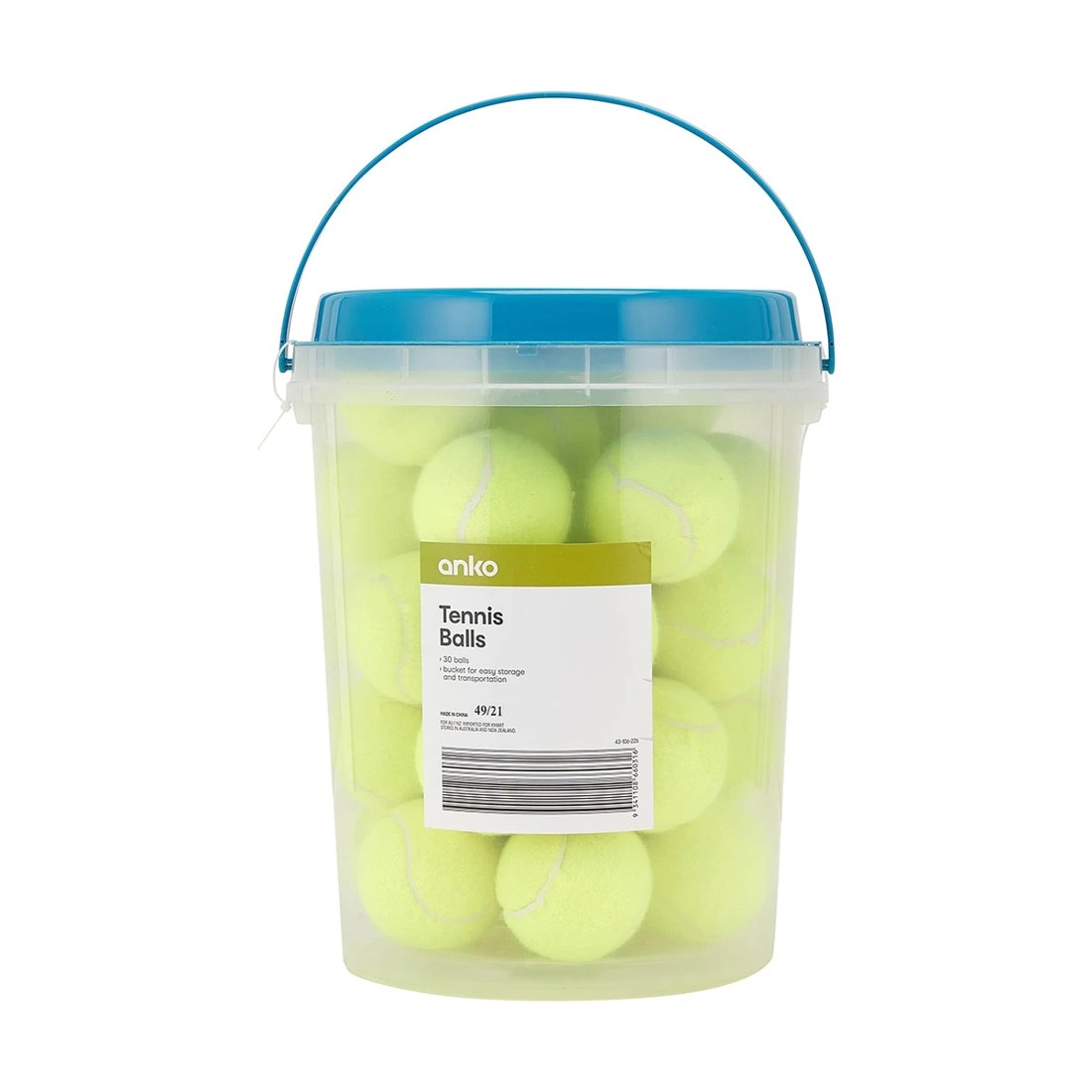 1 30 Pack Tennis Balls, 1 of 7