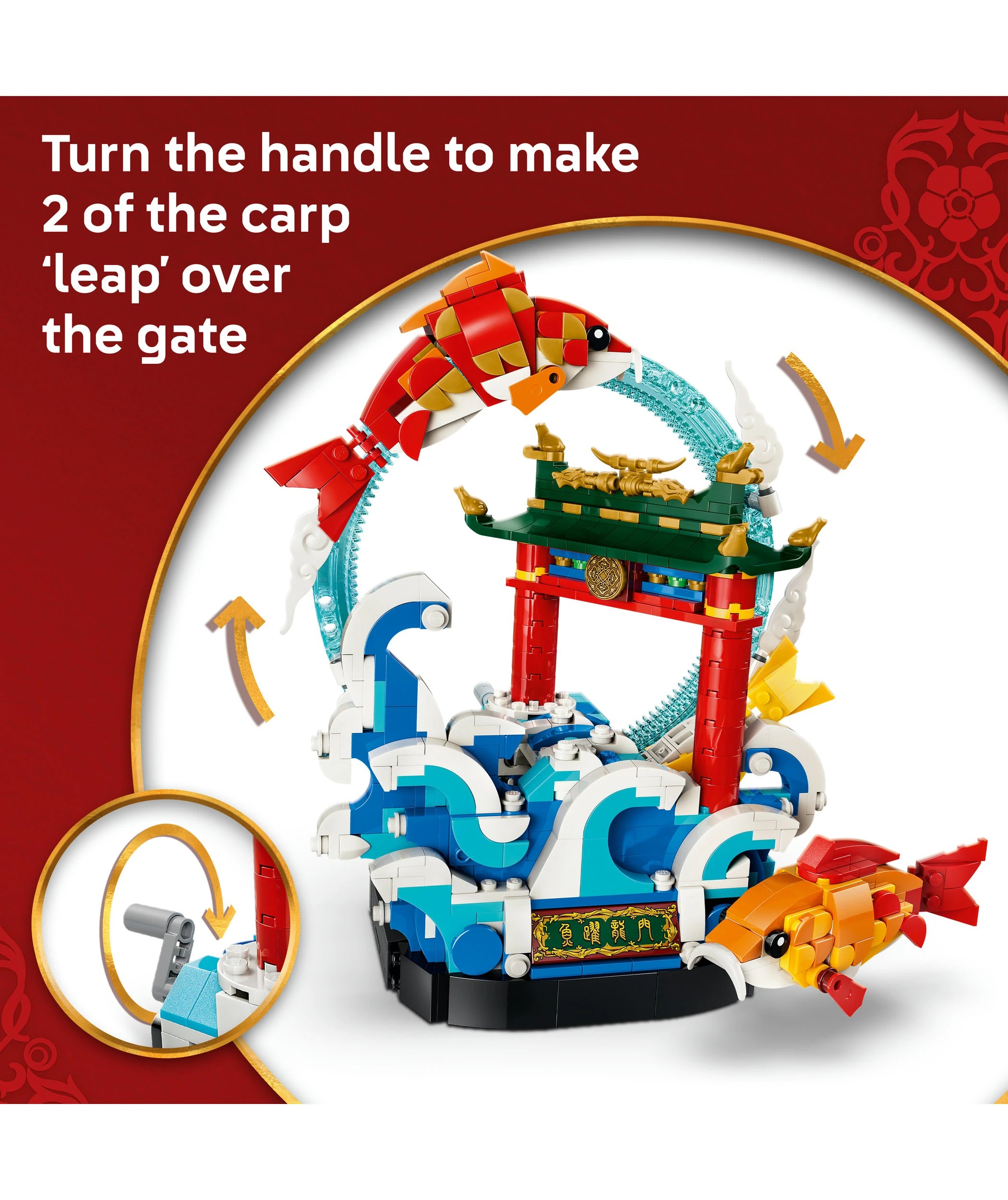 4 LEGO® Spring Festival Prosperity Carp Leaping 80120 - Multi, 4 of 10