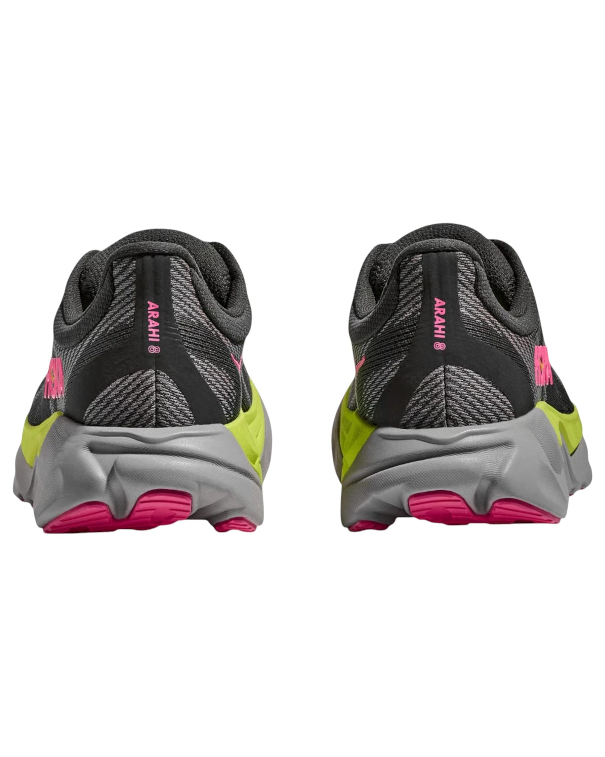 4 Hoka Womens Arahi 8 Athletic Running Shoes CHARCOAL GREY, 4 of 7