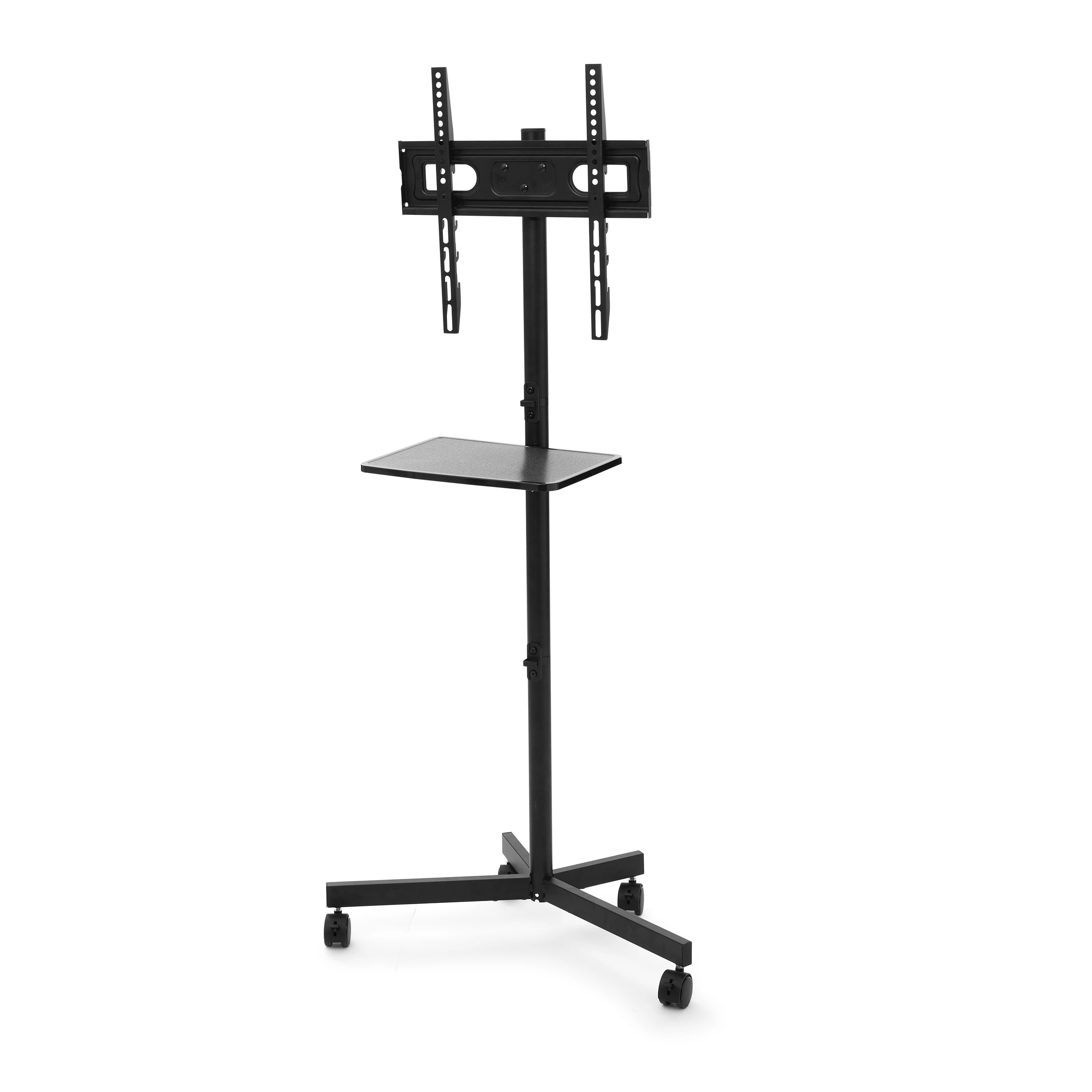 2 Rolling TV Stand - Black, 2 of 10