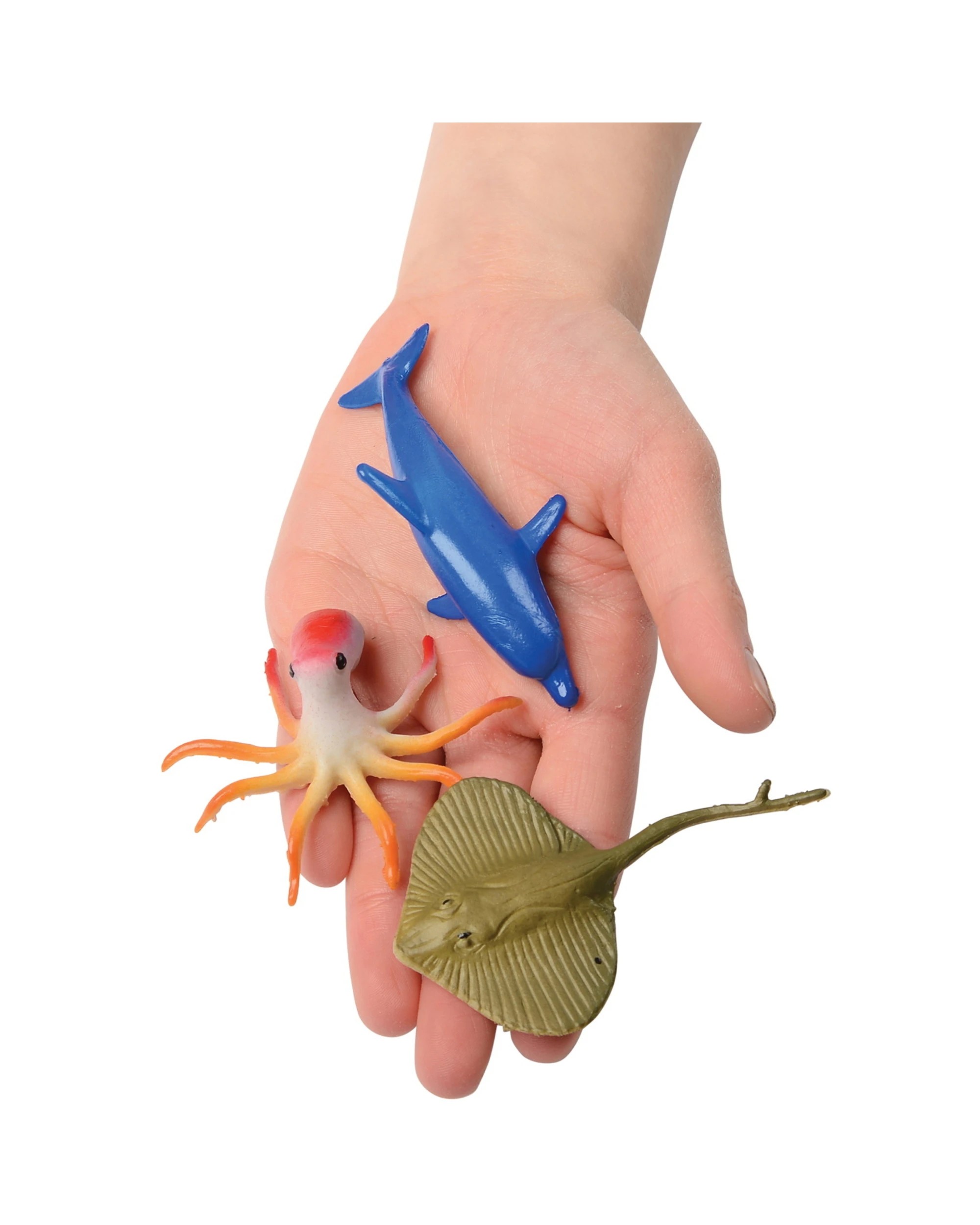 2 US Toy Small Plastic Sea Animals Pack of 12 - Multi, 2 of 2