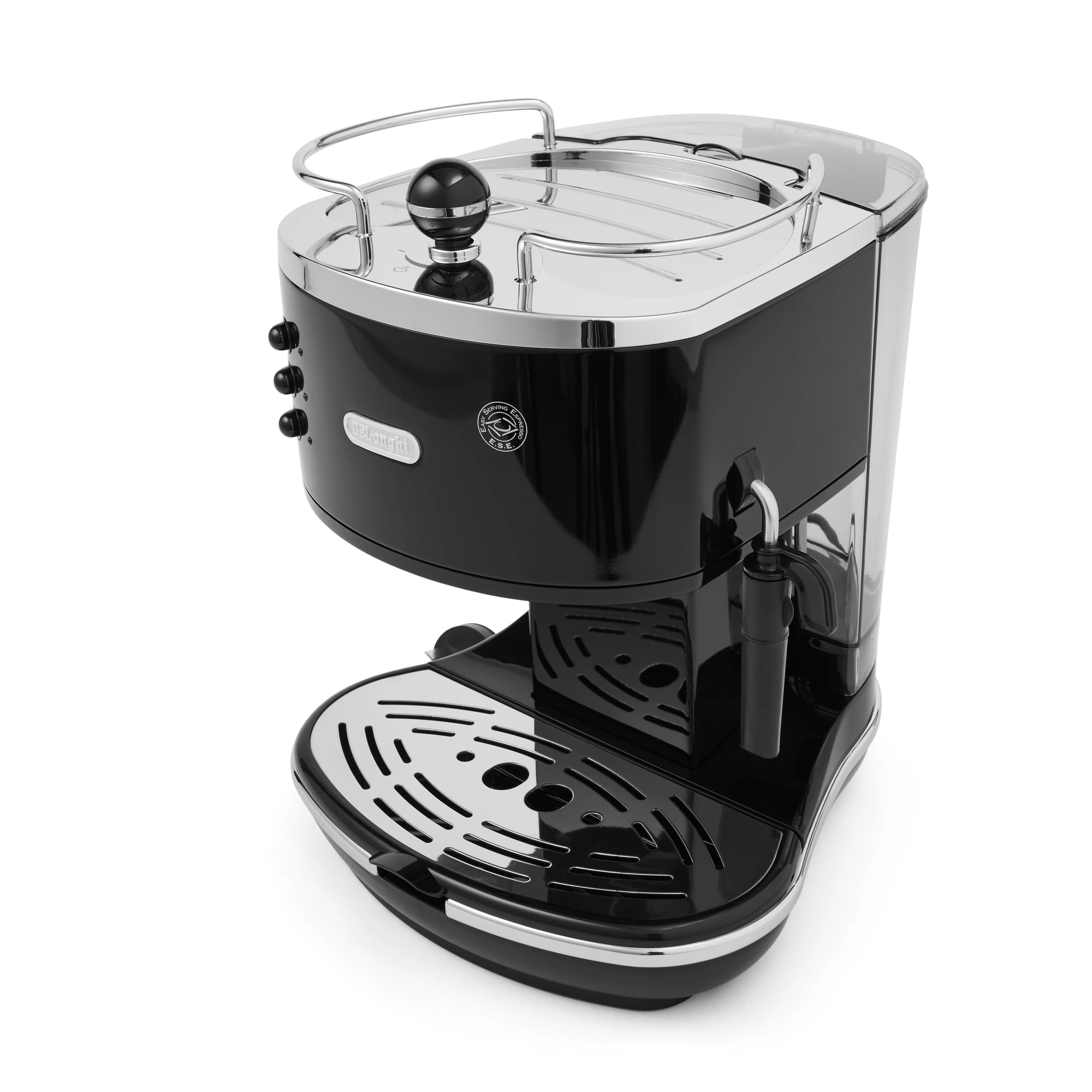 7 De'Longhi Icona Classic Pump Coffee Machine - Black, 7 of 9