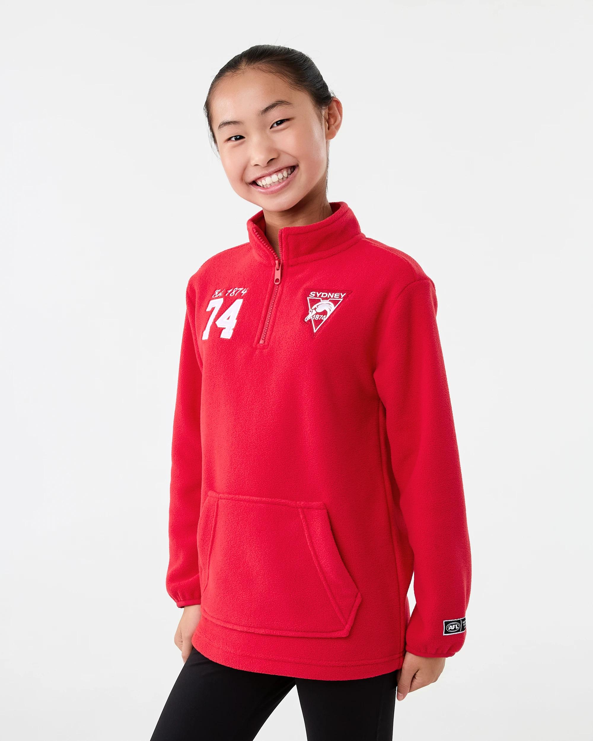 2 Official AFL Kids Polar Fleece Jacket Sydney, 2 of 10