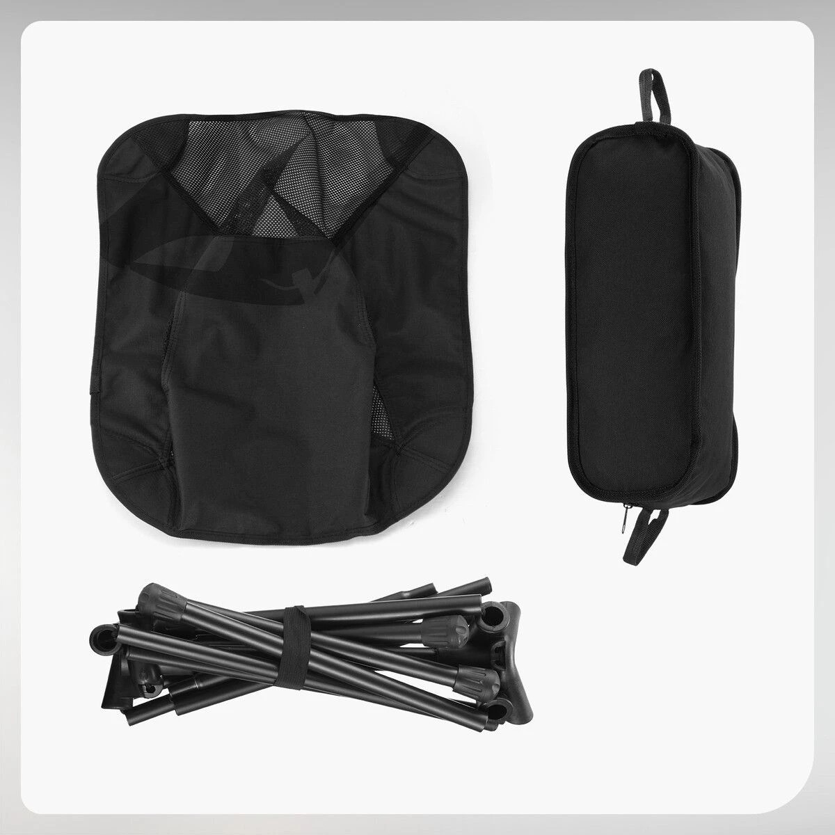 3 AUSWAY Portable Camping Chair Light Camp Beach Fishing Hiking, 3 of 3