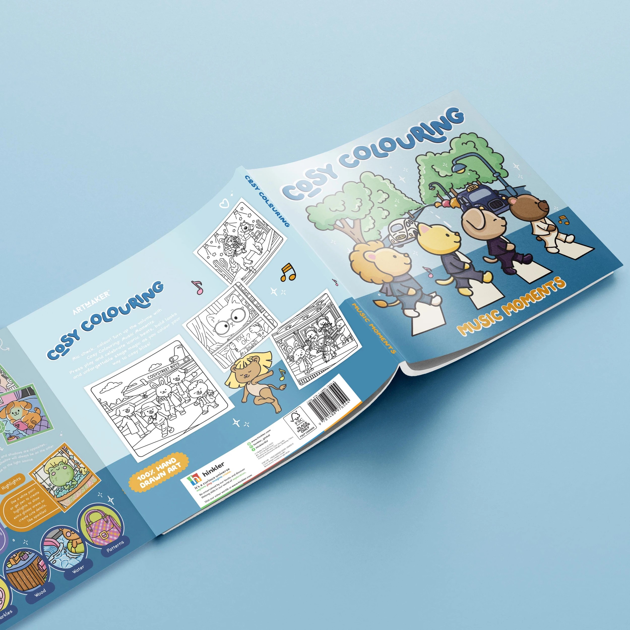 5 Art Maker Cosy Colouring: Music Moments - Book, 5 of 5