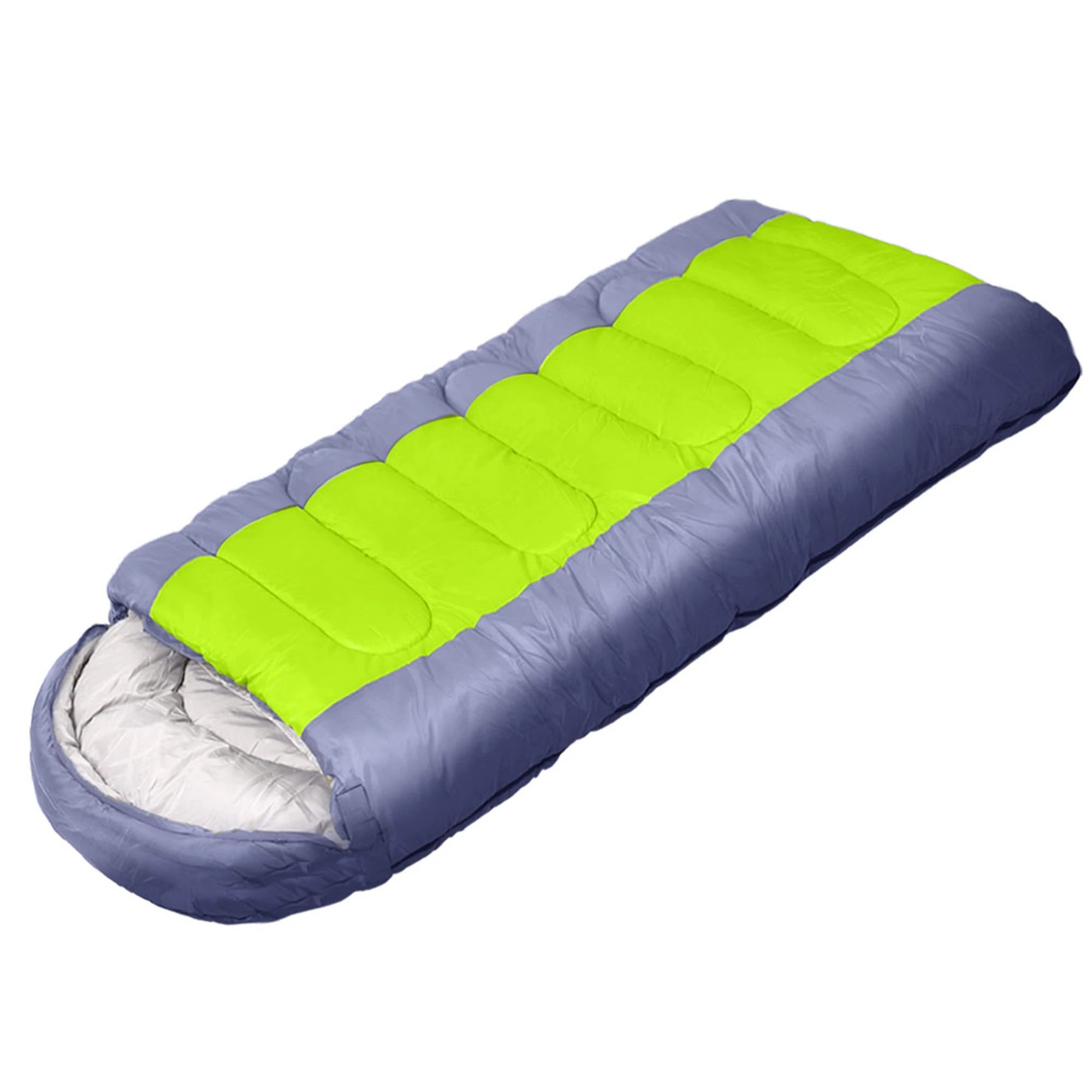 1 Mountview Sleeping Bag Outdoor Camping Single Bags Hiking Thermal Winter -20℃ - Green, 1 of 6