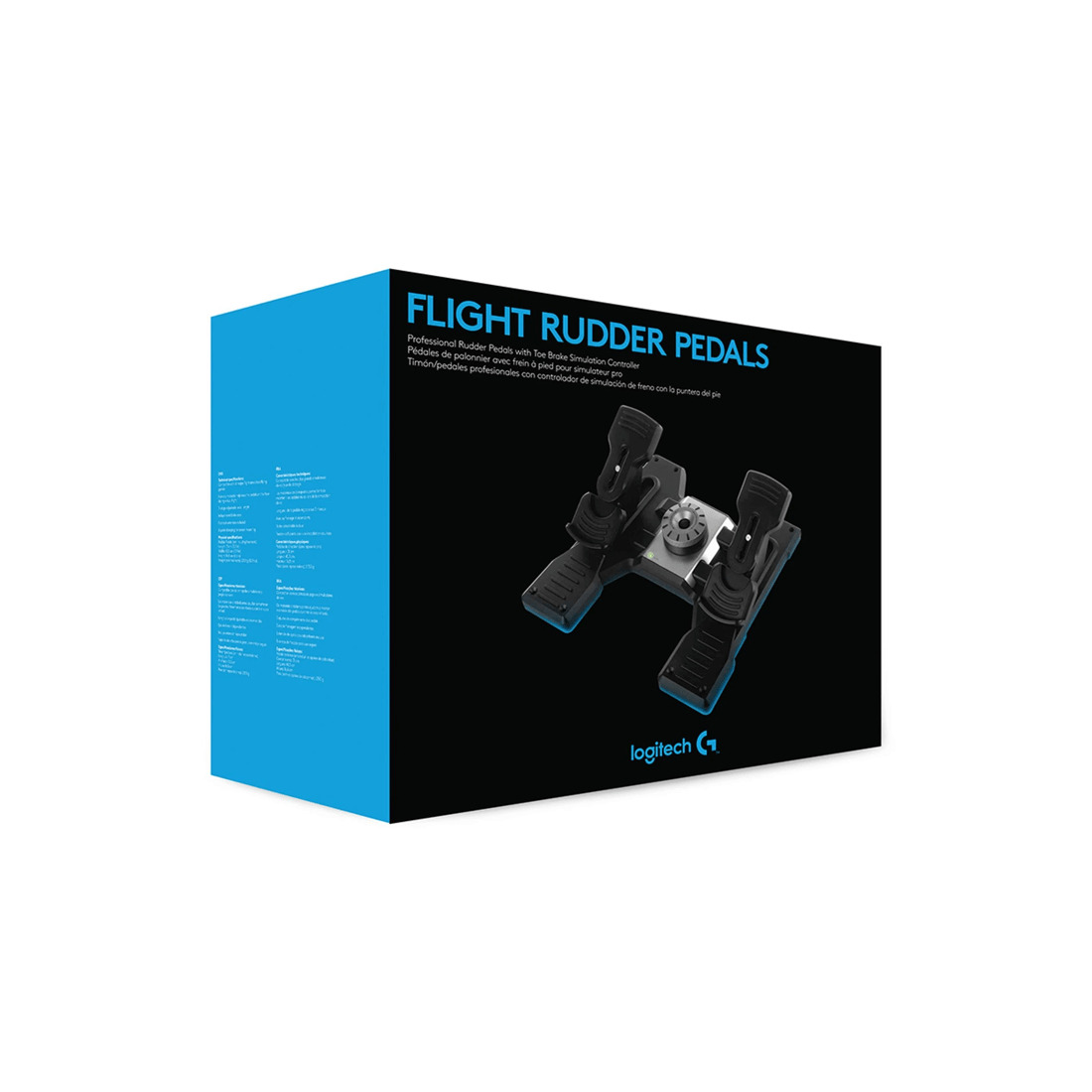 3 Logitech G Flight Rudder Pedals - Black, 3 of 6
