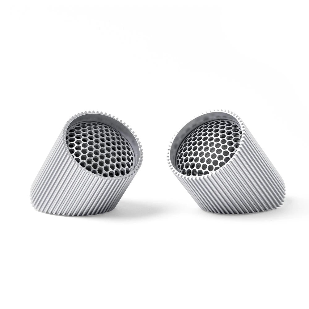 1 Lexon Ray Set Of Magnetic Bluetooth Speakers - Metallic, 1 of 6