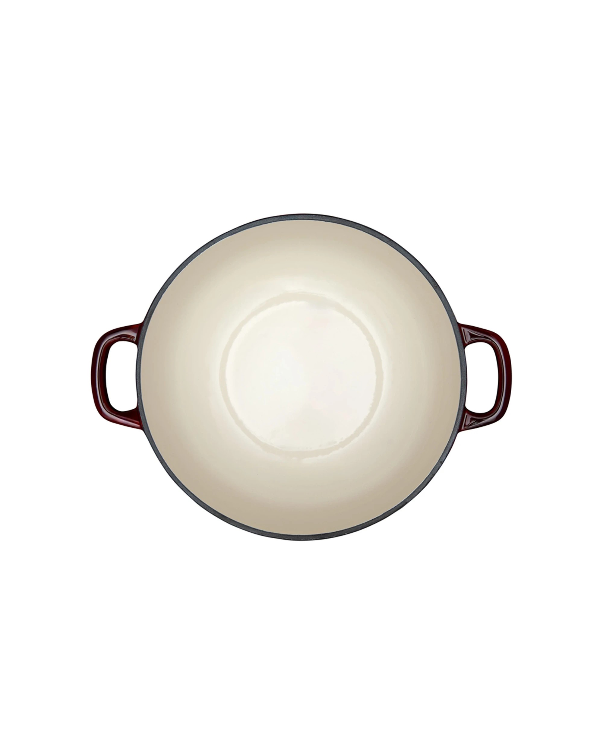 3 Maxwell & Williams Cast Iron Round Casserole 24cm 3.3l Slow Cookware
 - Red, 3 of 4