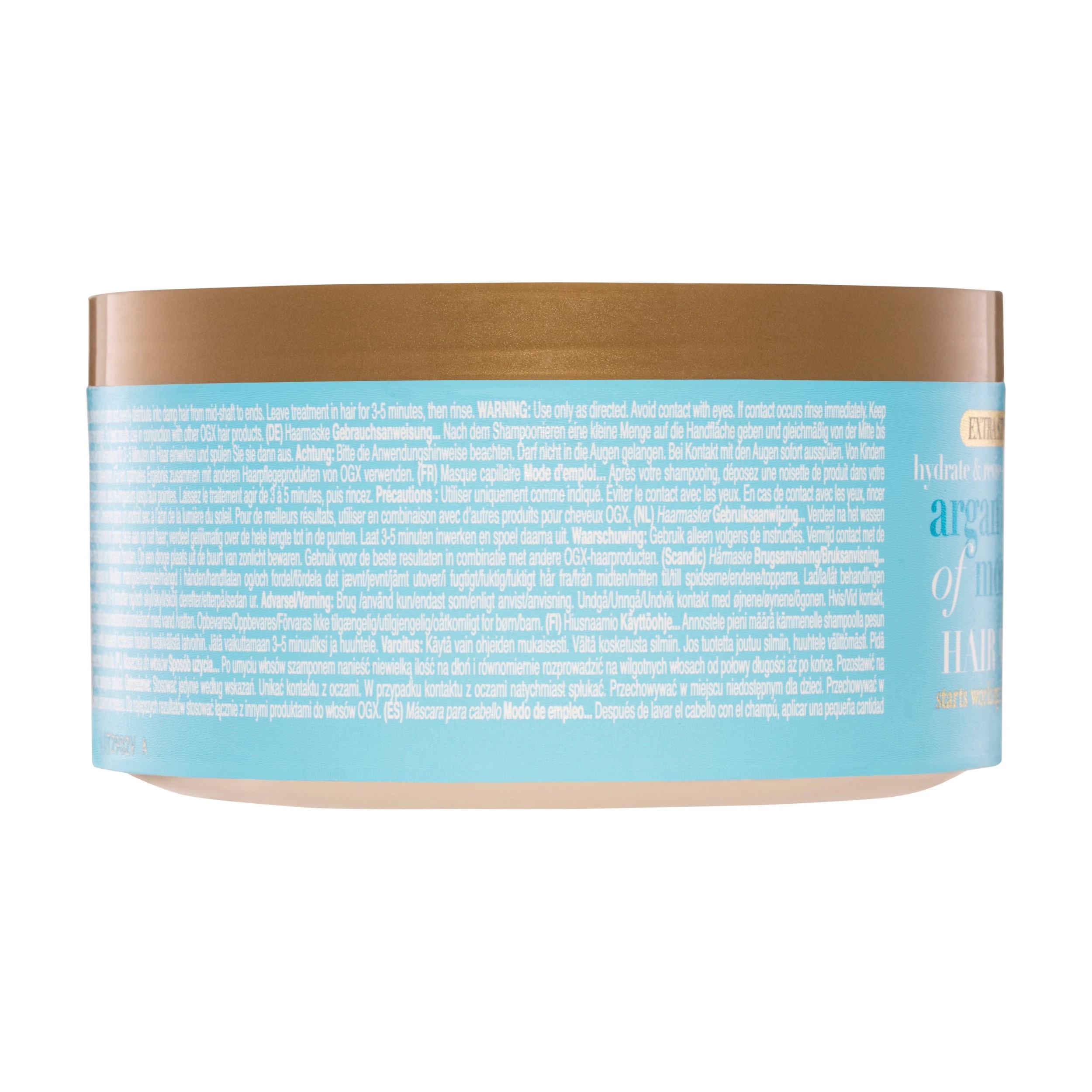 3 OGX Extra Strength Hydrate & Repair + Shine Argan Oil of Morocco Hair Mask 300ml, 3 of 10