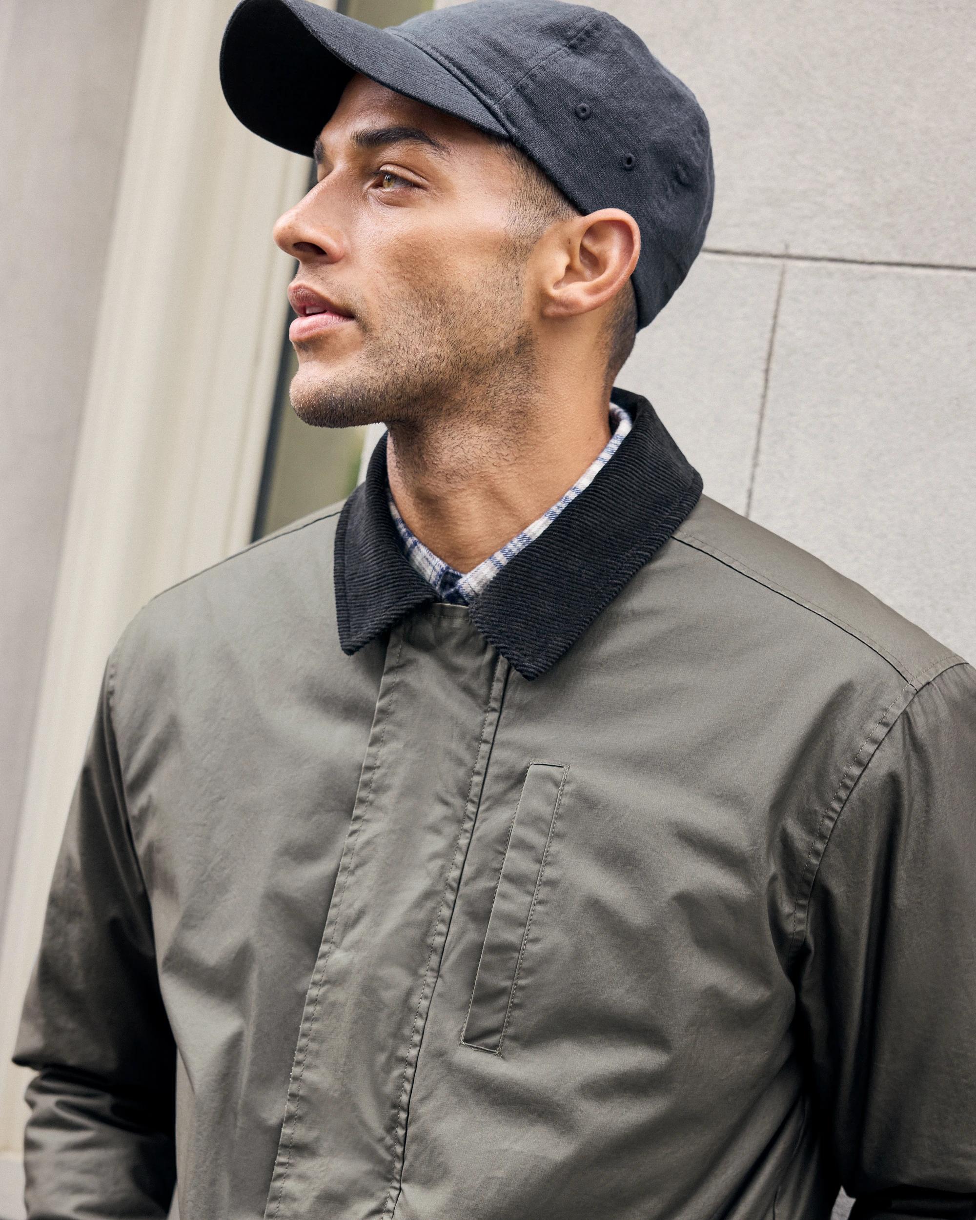 9 Target Man Australian Cotton Waxed Parka Jacket DARK OLIVE, 9 of 10