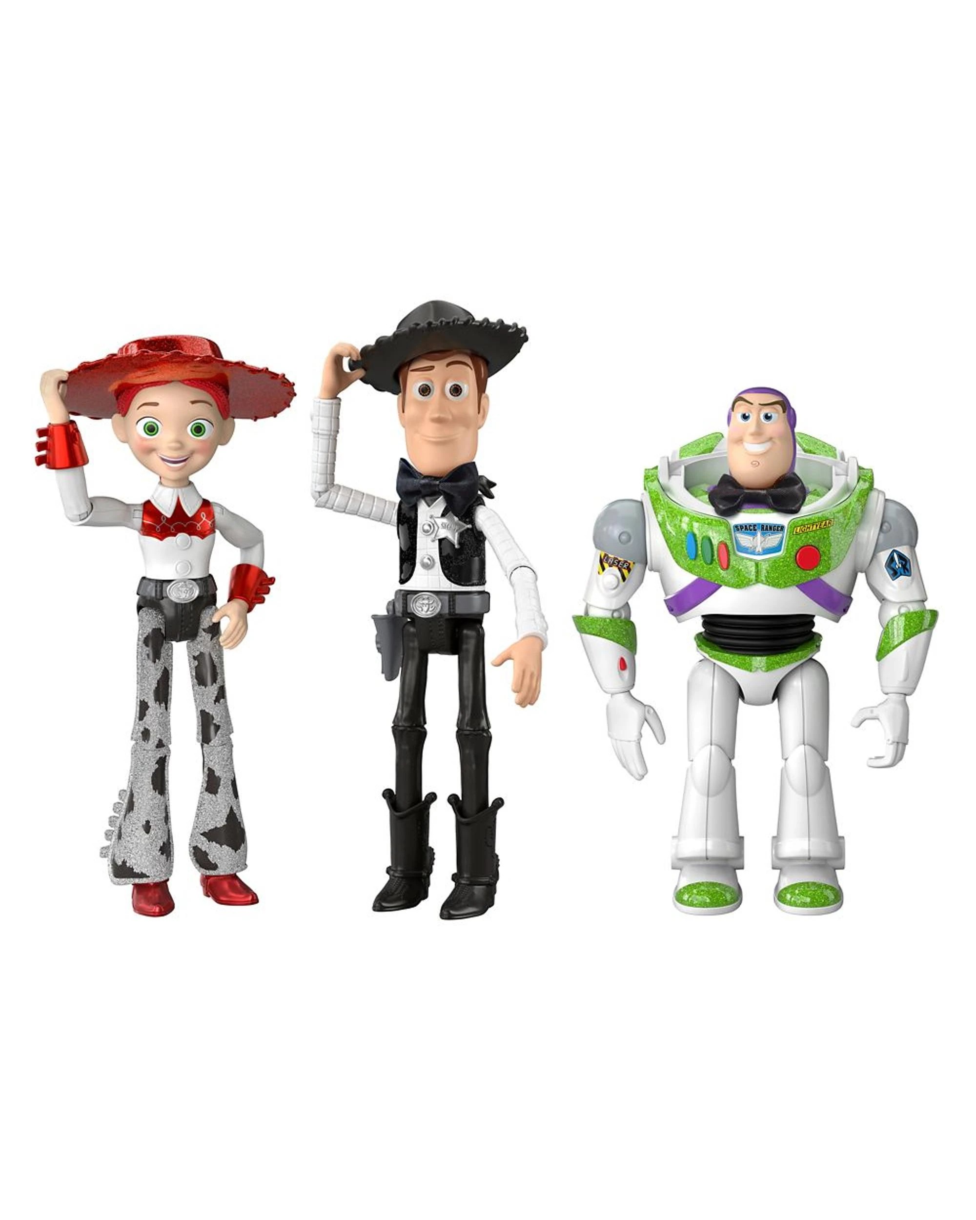 1 Disney Pixar Toy Story 30th Anniversary Black Tie Action Figure 3 Pack, 1 of 3