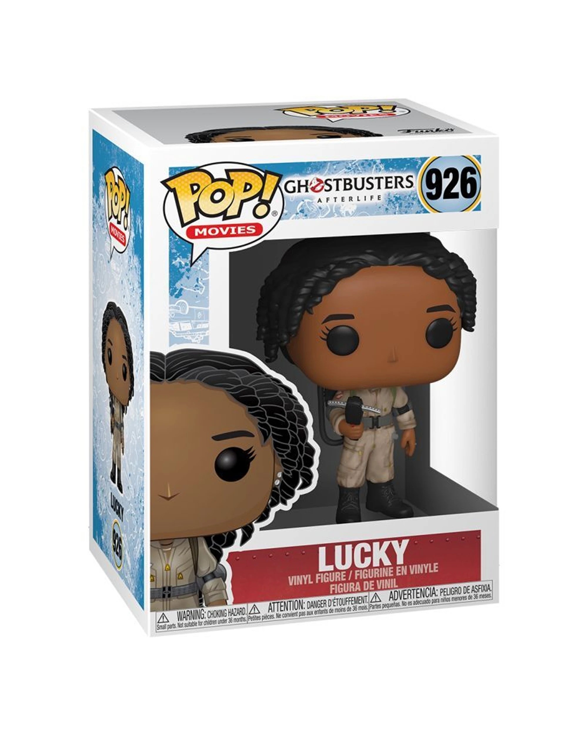 2 Pop Vinyl Figurine Ghostbusters Afterlife Lucky Pop 10cm Vinyl Figure - Beige, 2 of 3