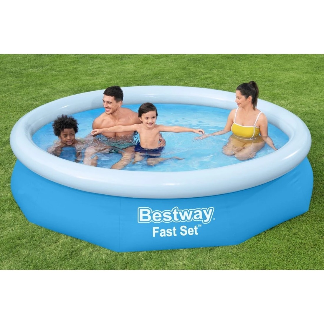 1 Bestway Fast Set Fall And Rise Pool
 - Multi, 1 of 3