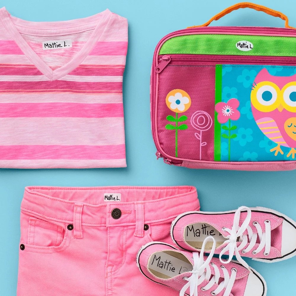 2 Avery No-Iron Clothing Labels White Assorted 45 Pack, 2 of 4