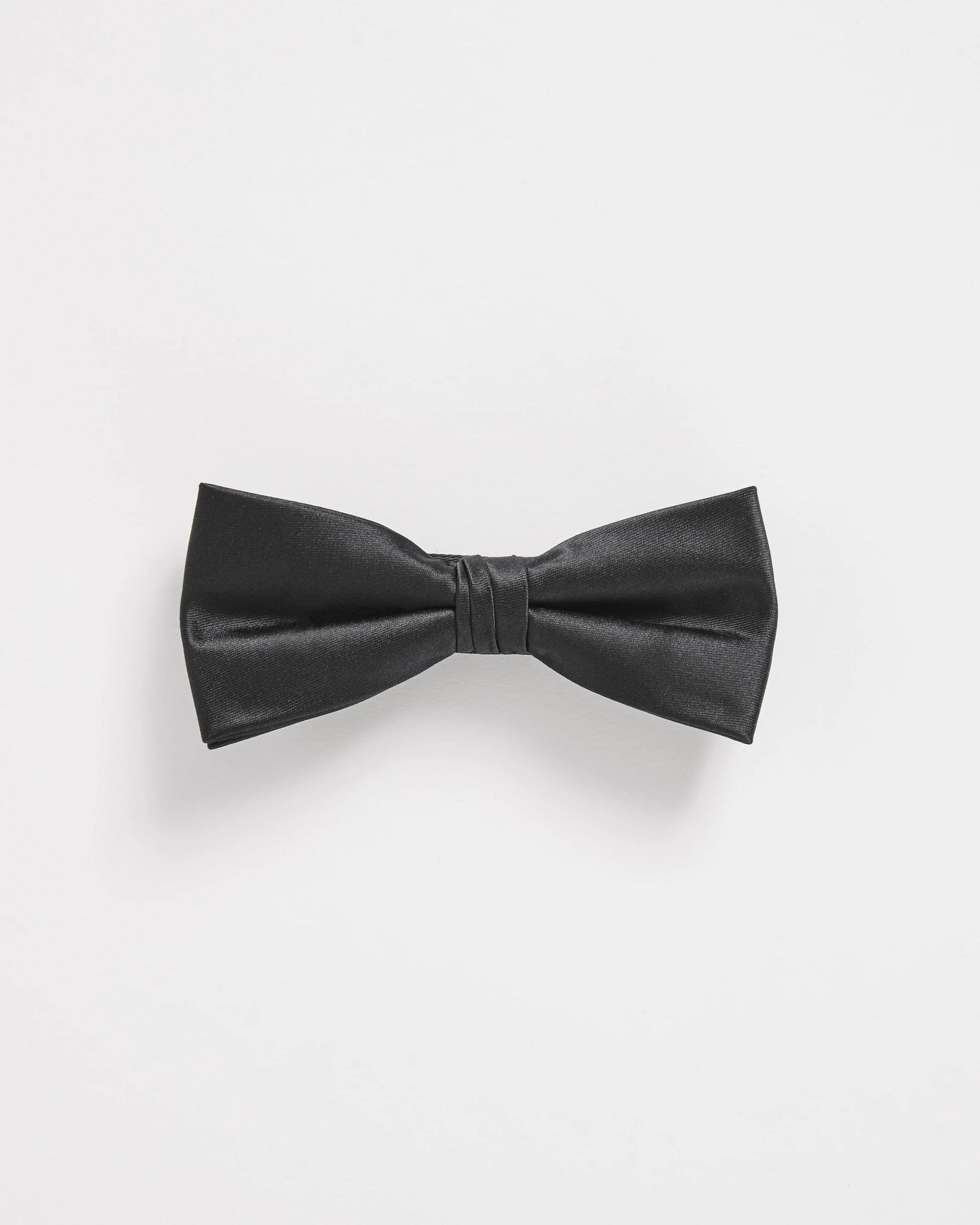 1 Target Man Clip-On Bow Tie BLACK, 1 of 3