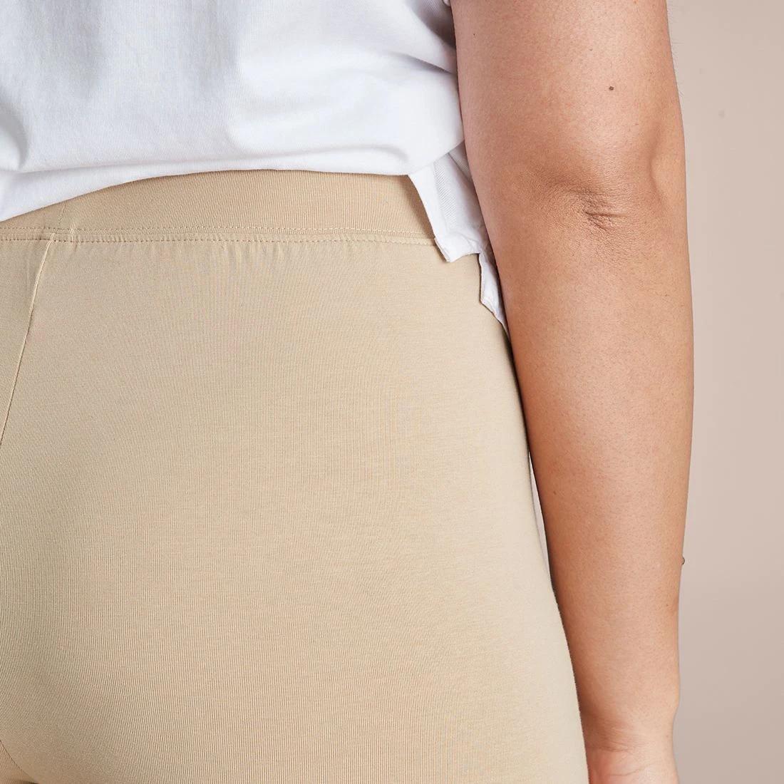 2 Target Curve Organic Cotton Bike Shorts NATURAL, 2 of 5