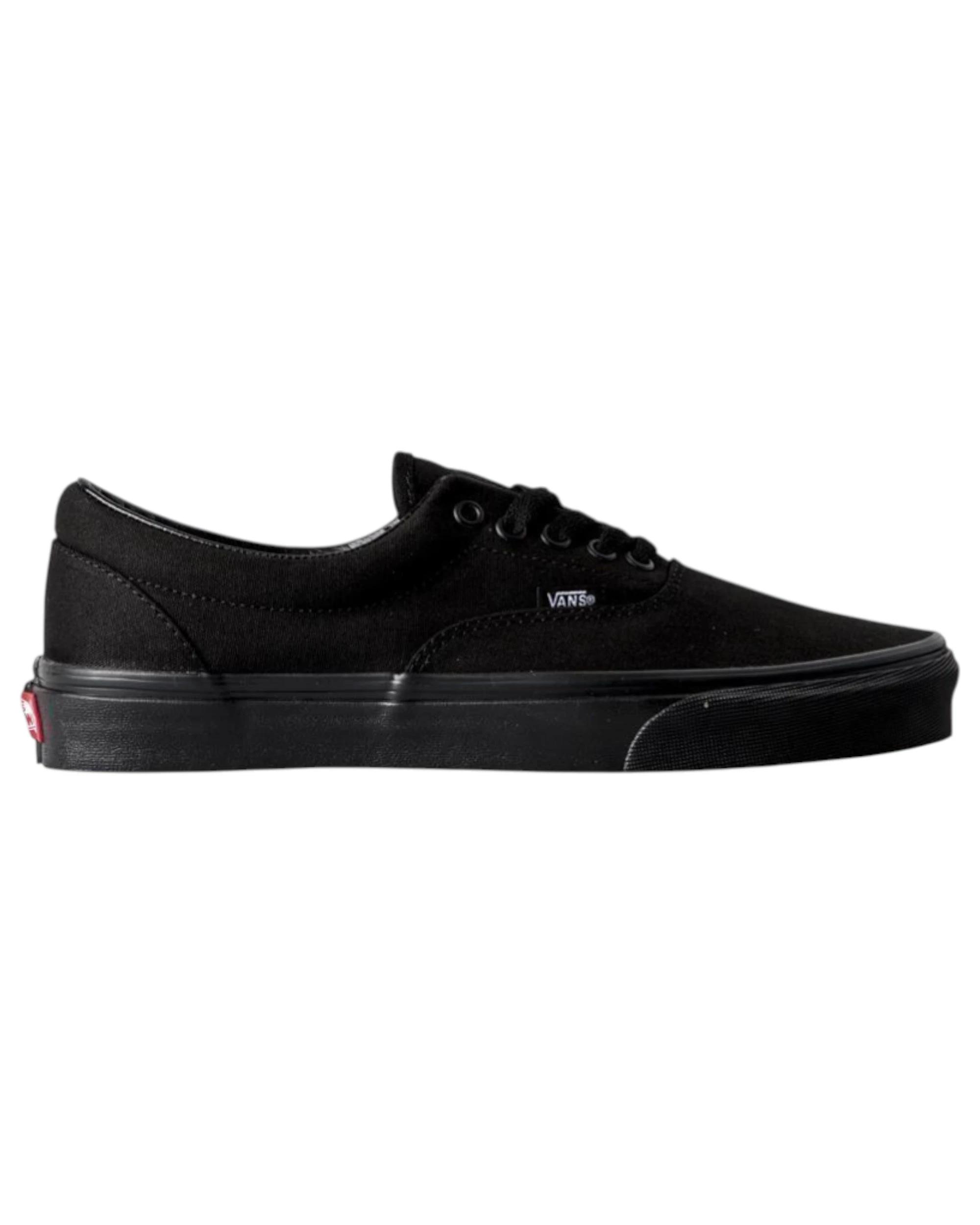 1 Vans Mens Authentic Era Skate Shoes Black/Black BLACK/BLACK, 1 of 5