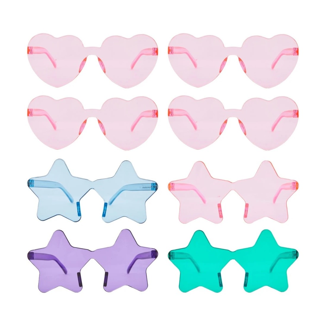 4 4 Piece Novelty Shaped Glasses - Assorted, 4 of 5