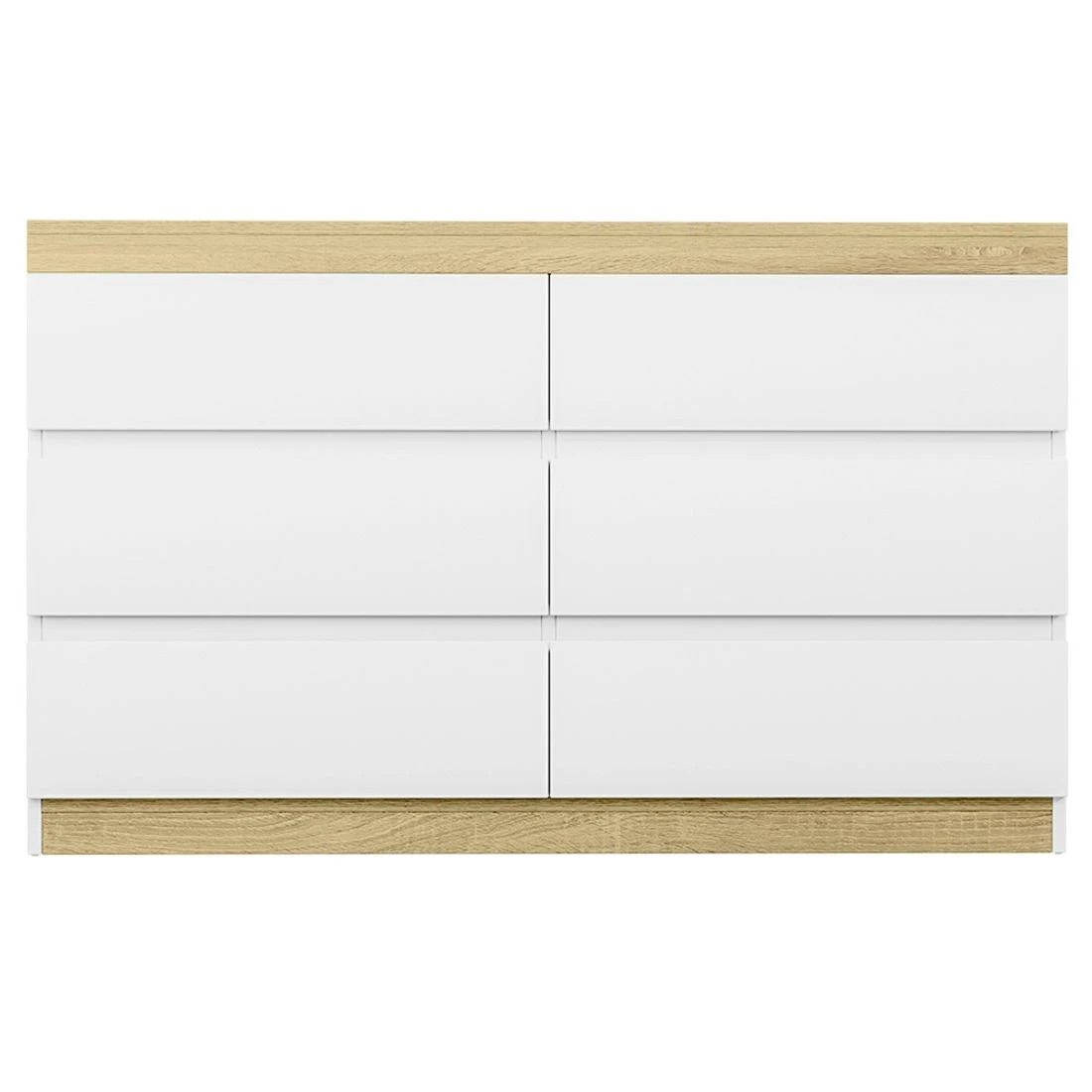 4 Artiss 6 Chest of Drawers Tallboy Cabinet - White, 4 of 7