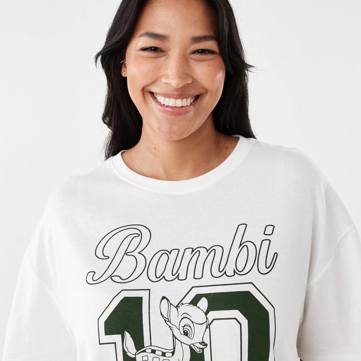 4 Short Sleeve Bambi License T-shirt Bambi 10, 4 of 5