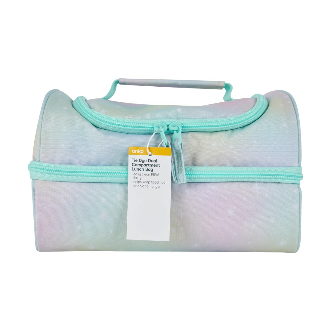 5 Tie Dye Dual Compartment Lunch Bag, 5 of 5
