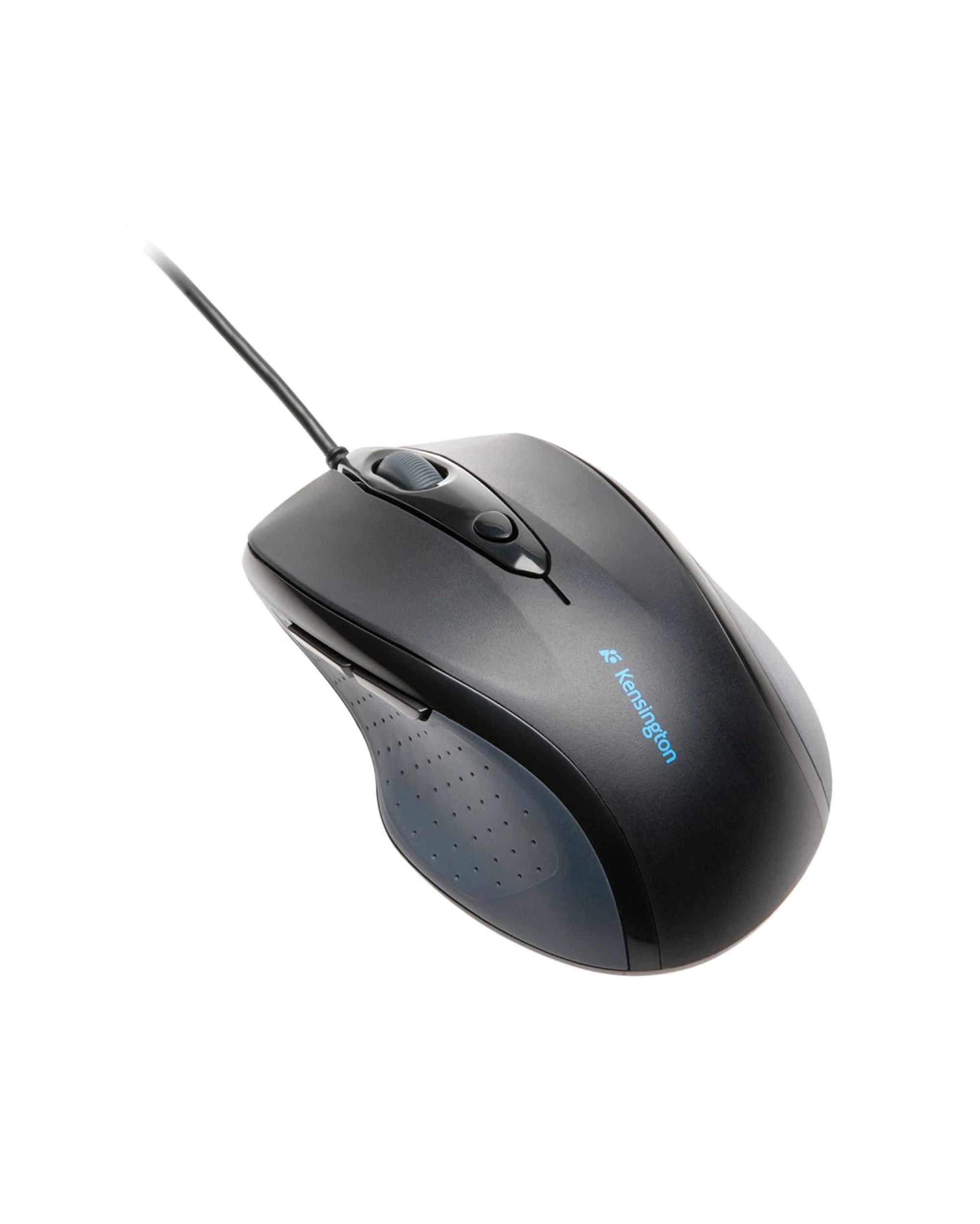 3 Kensington Pro Fit Wired Full Size USB Ergonomic Mouse For Laptop Plug Play - Black, 3 of 3