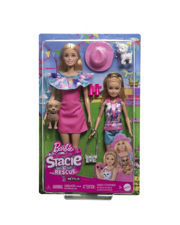 Barbie and Stacie to the Rescue Playset