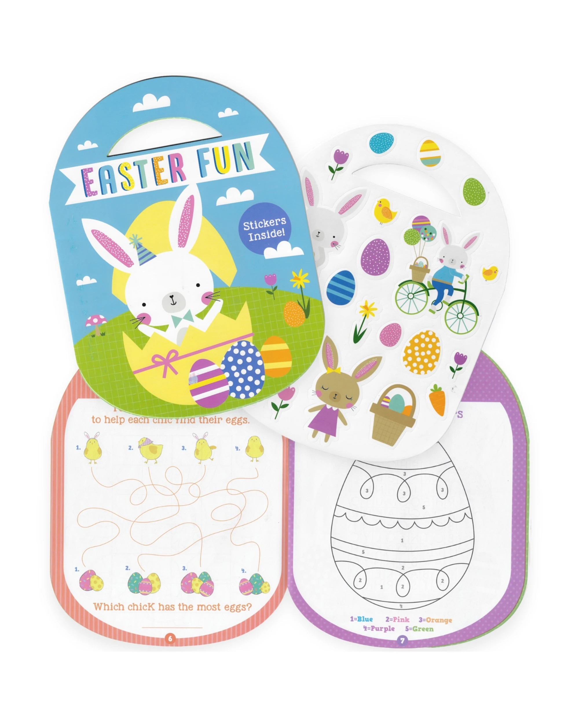 1 Design Group Easter Fun Activity Book With Stickers, 1 of 2