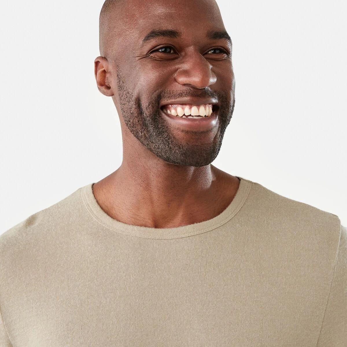 4 Long Sleeve Brushed Knit Top Oxford, 4 of 6