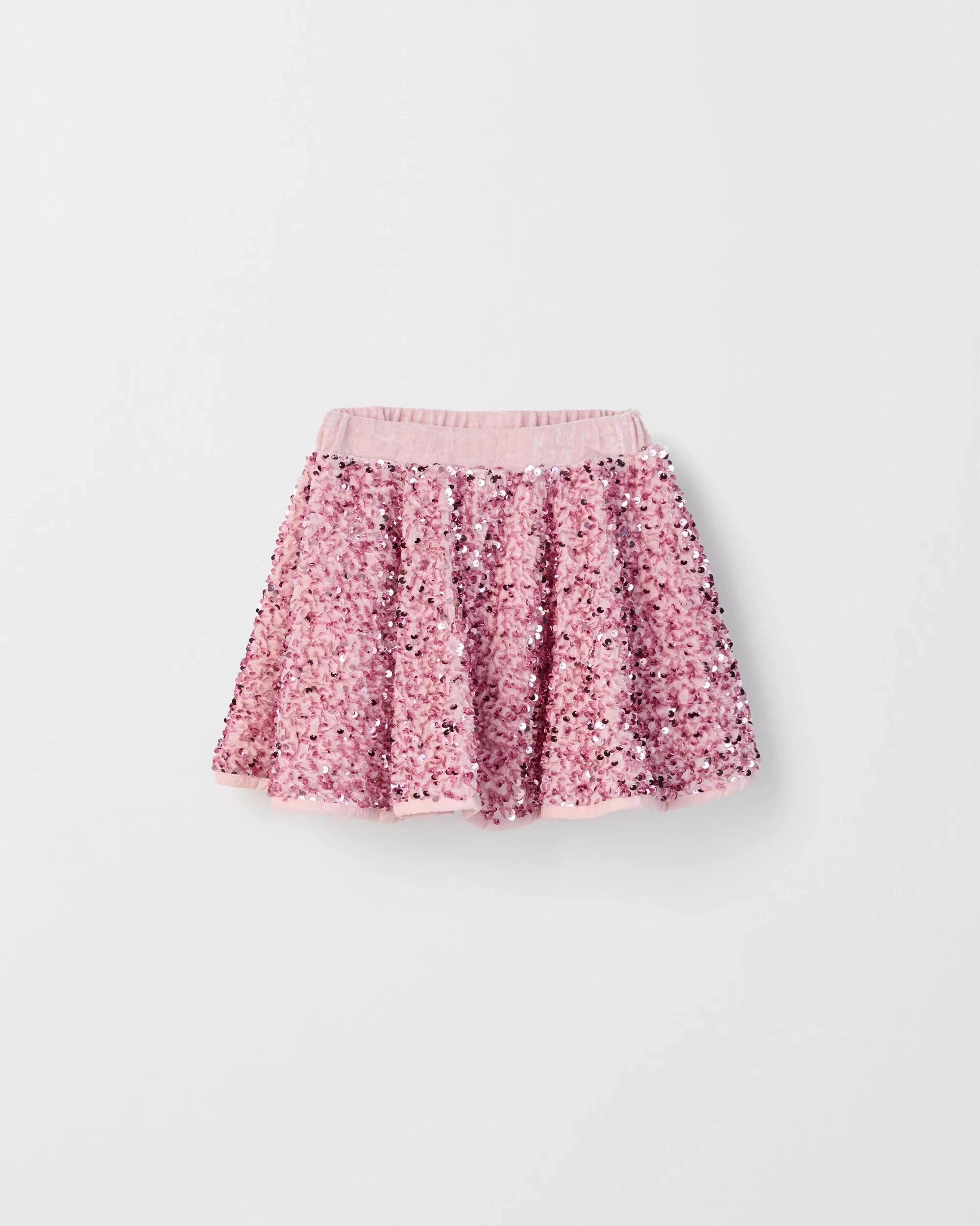 4 Target Kids Sequin Tulle Occasion Skirt PINK, 4 of 4