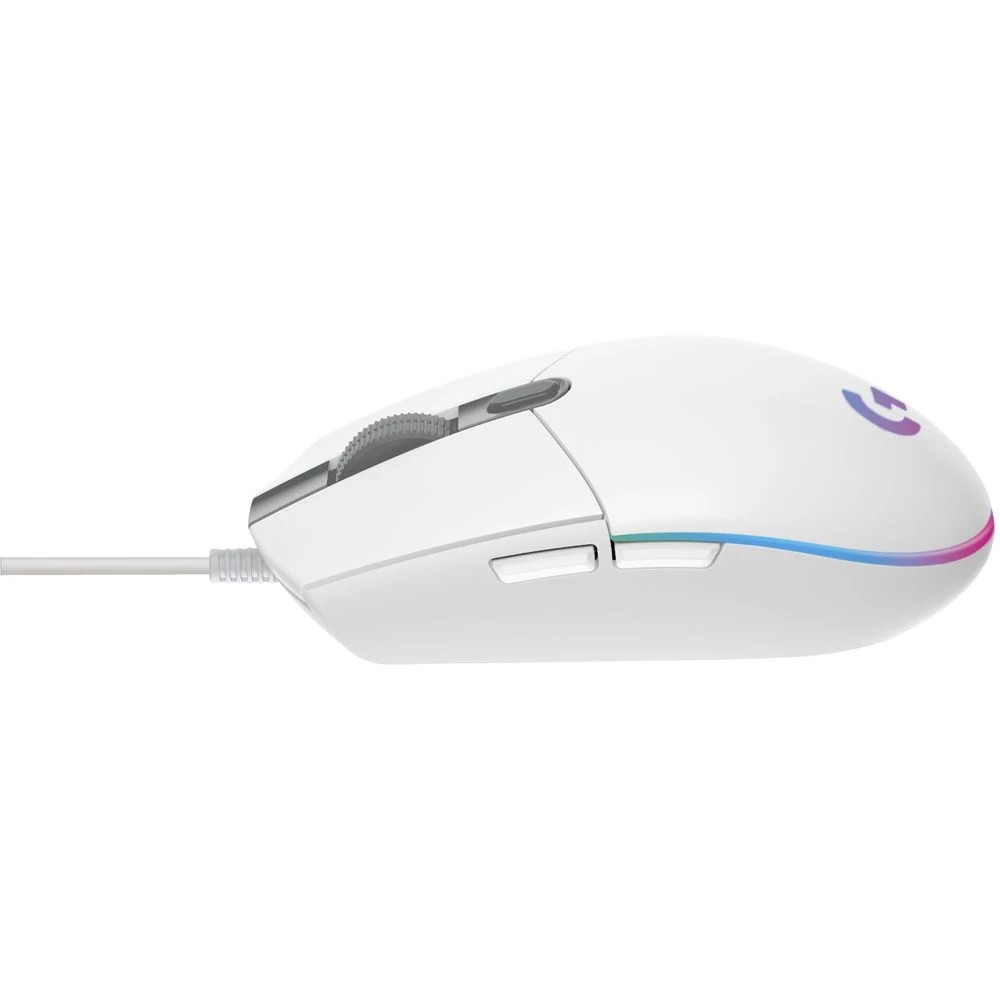 3 Logitech G203 LIGHTSYNC Gaming Mouse White, 3 of 7