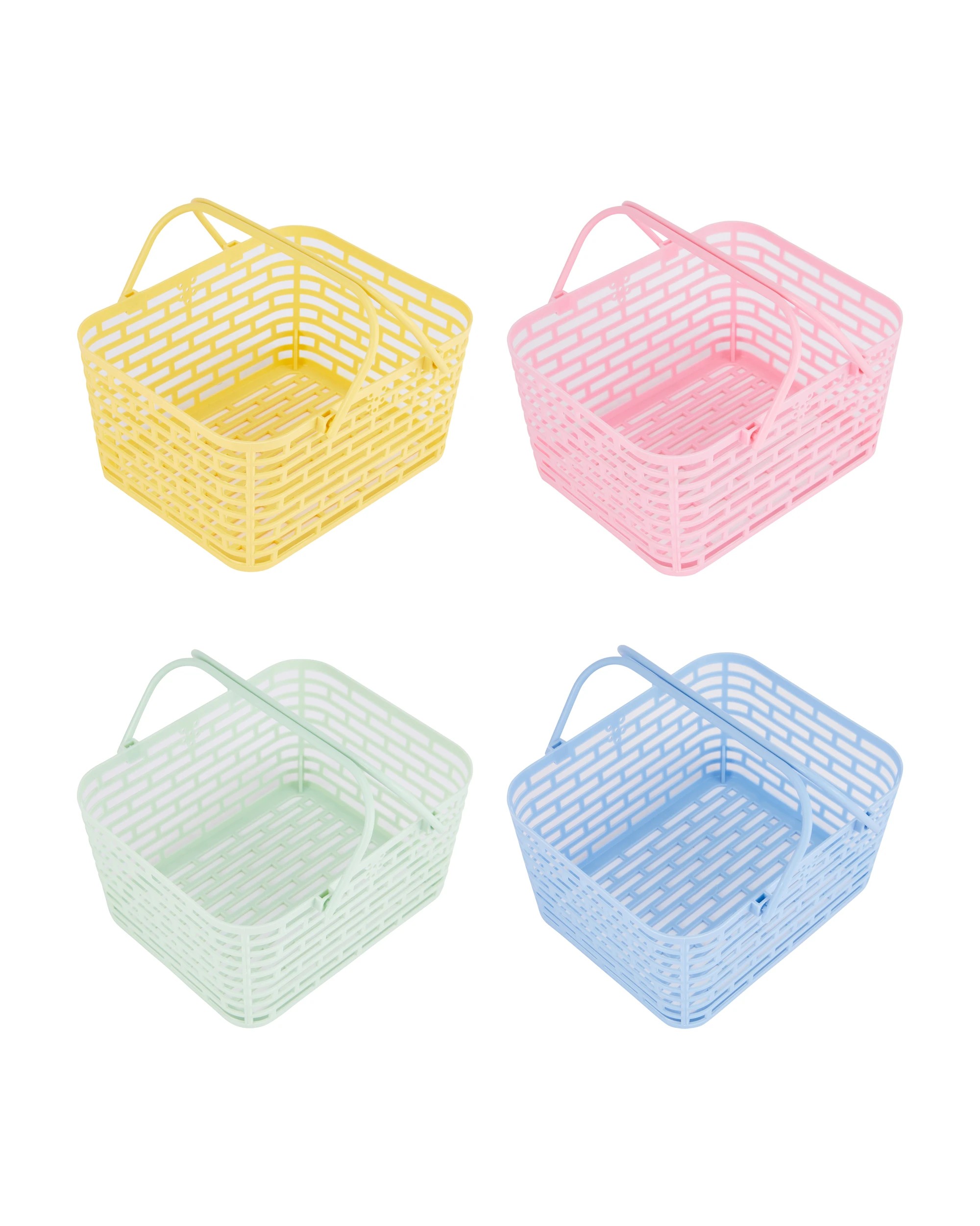 1 Easter Plastic Basket - Assorted, 1 of 5