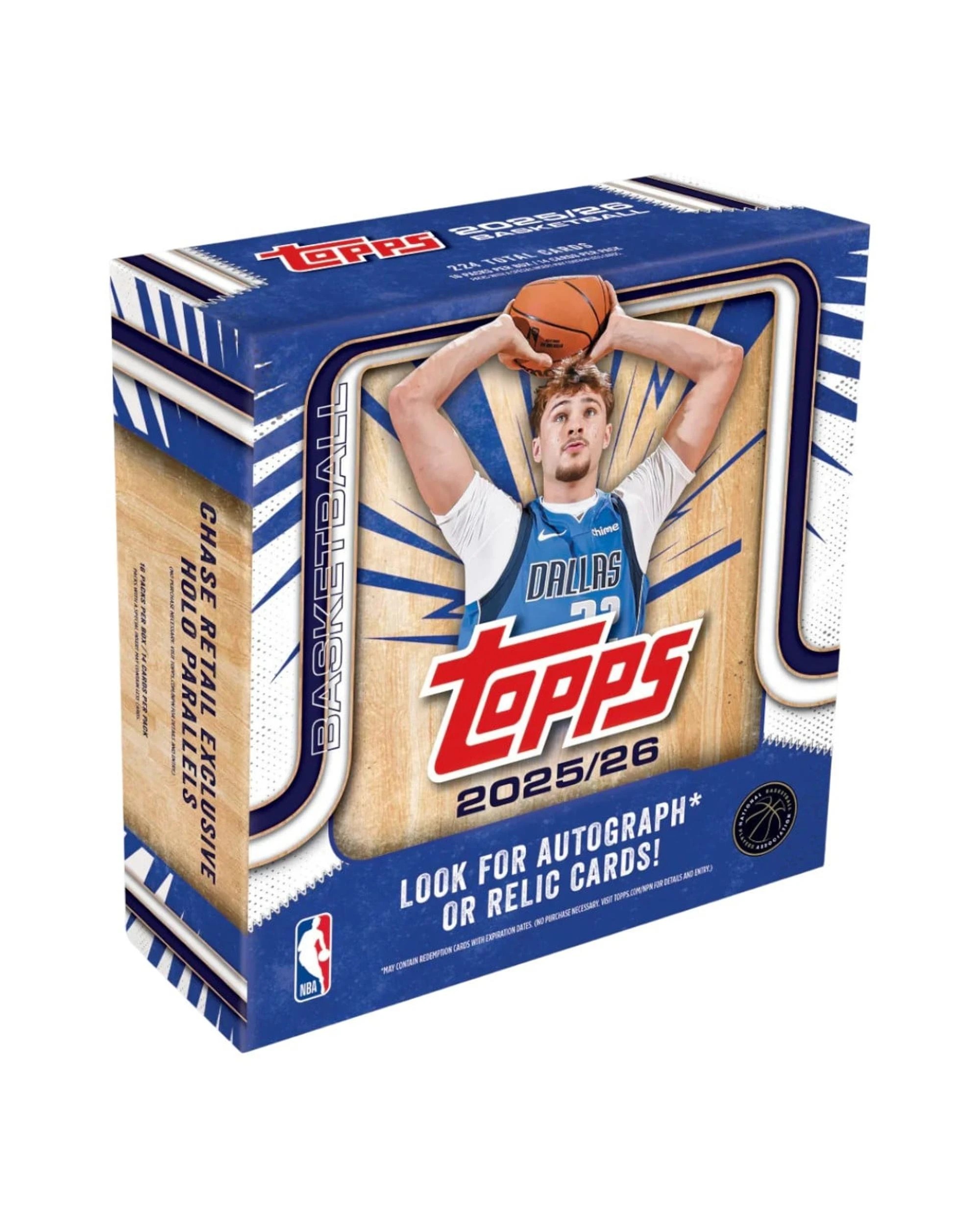 1 Topps 2025/2026 NBA Basketball Mega Box, 1 of 10