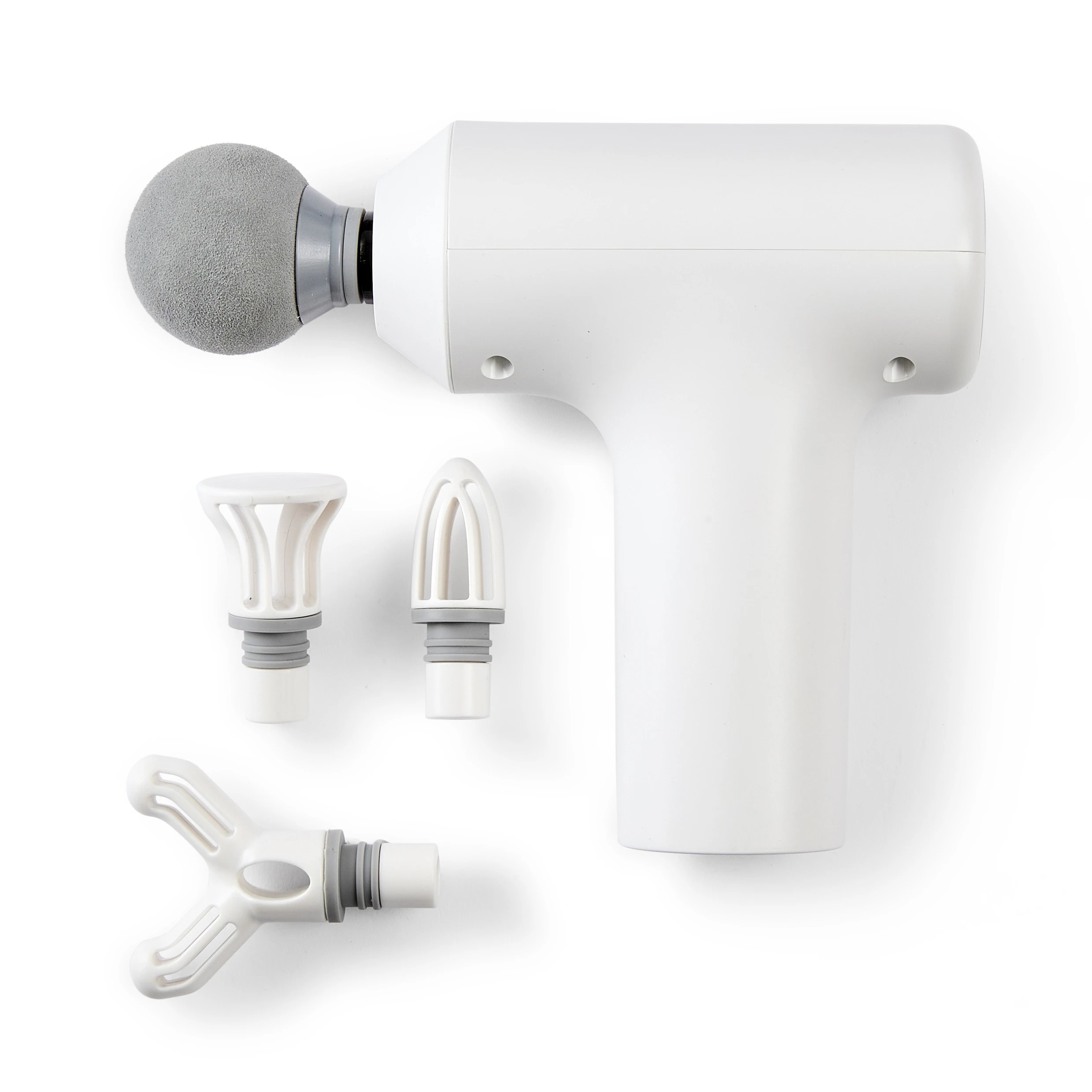 8 Mini Massage Gun - White, 8 of 8