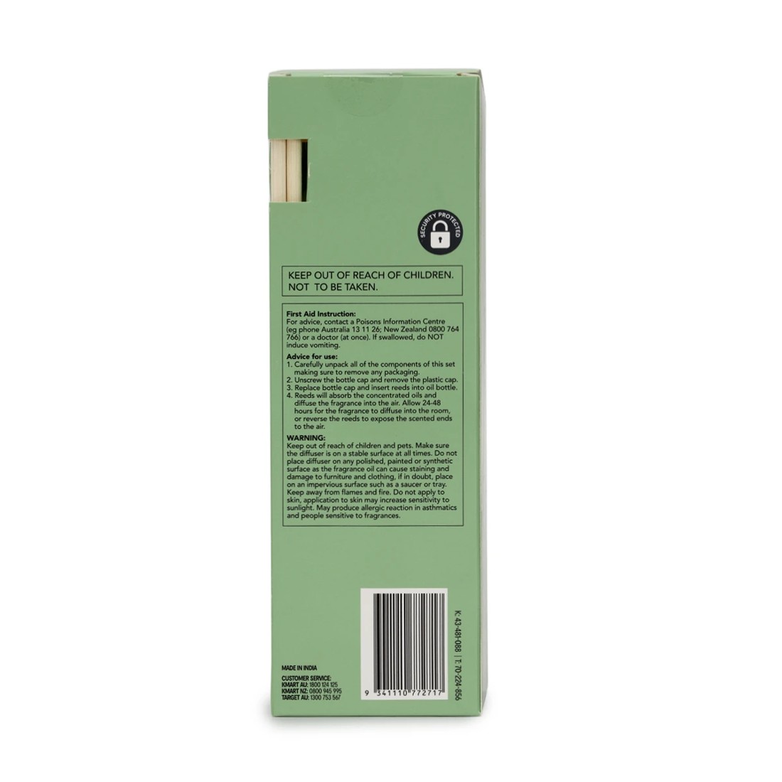 6 Aroma Refresh Citrus and Mint Liquid Reed Diffuser 130ml, 6 of 6