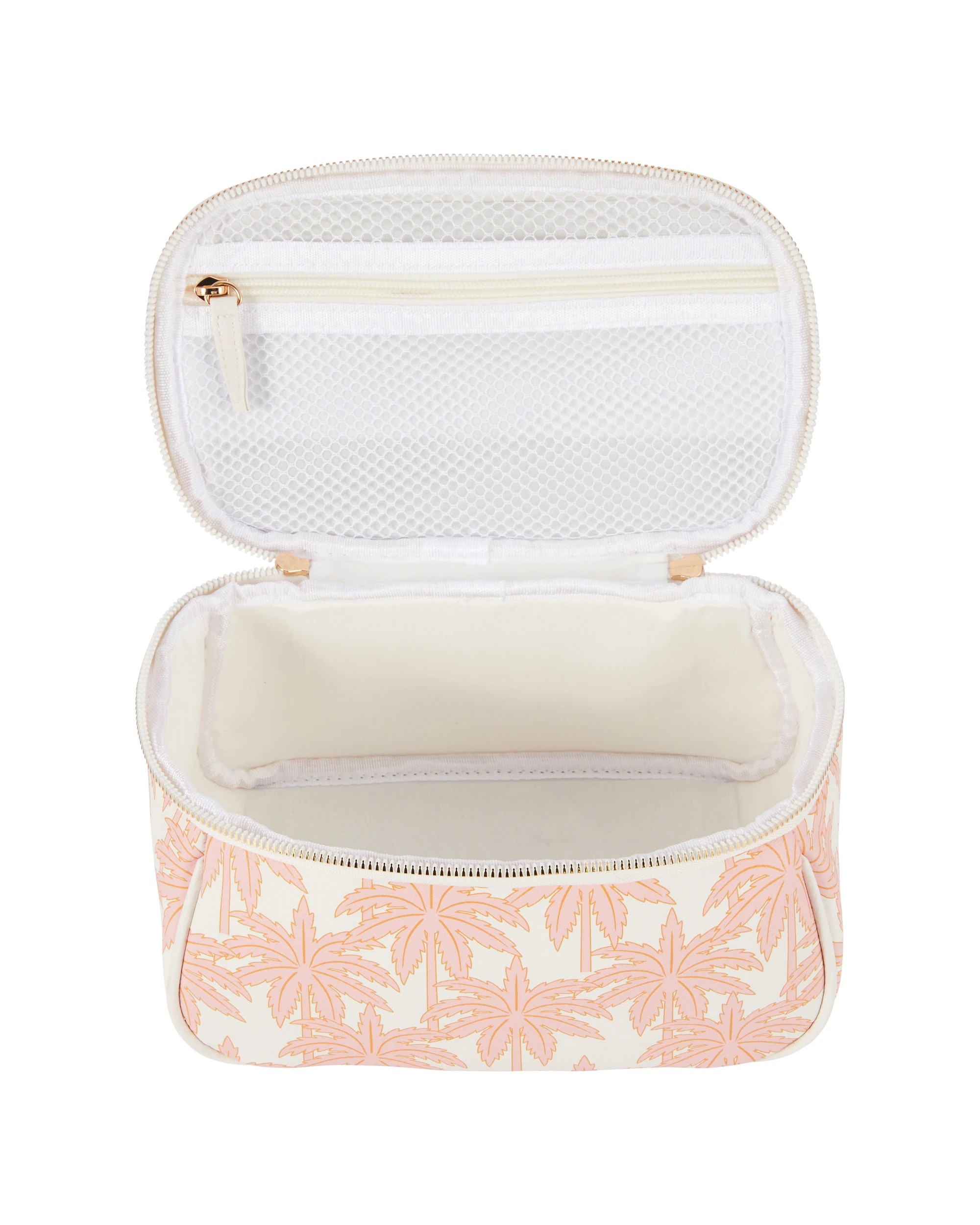 3 OXX Cosmetics Travel Bag - Pink Palm, 3 of 6