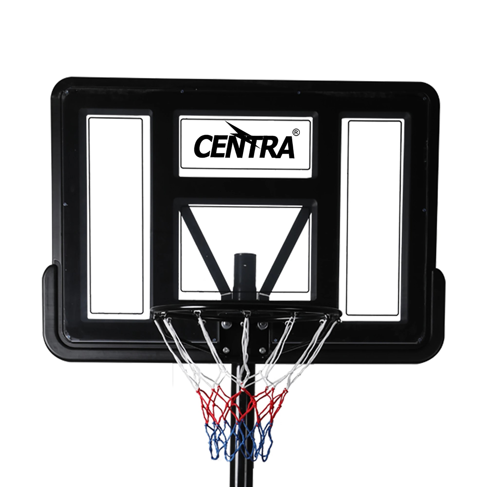6 Centra Basketball Hoop Stand Portable 1.3-3.05m Height Adjustable Net Ring Adult, 6 of 6