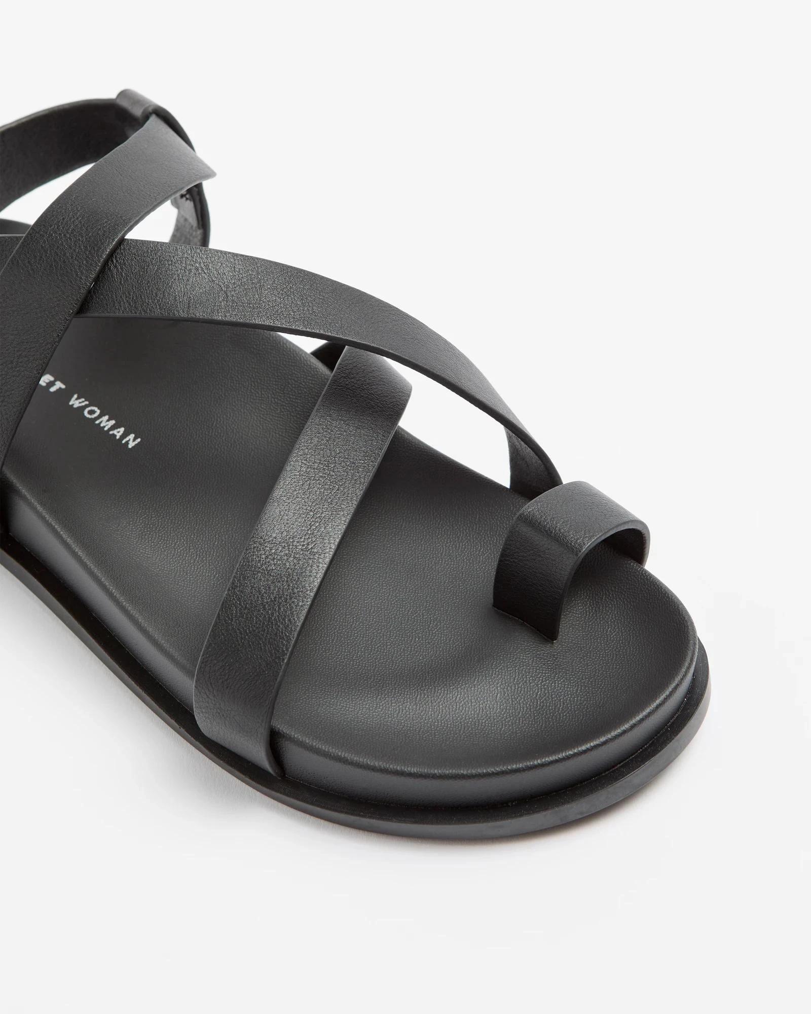 2 Target Woman Womens Gladiator Moulded Sandal - Merlin BLACK, 2 of 3