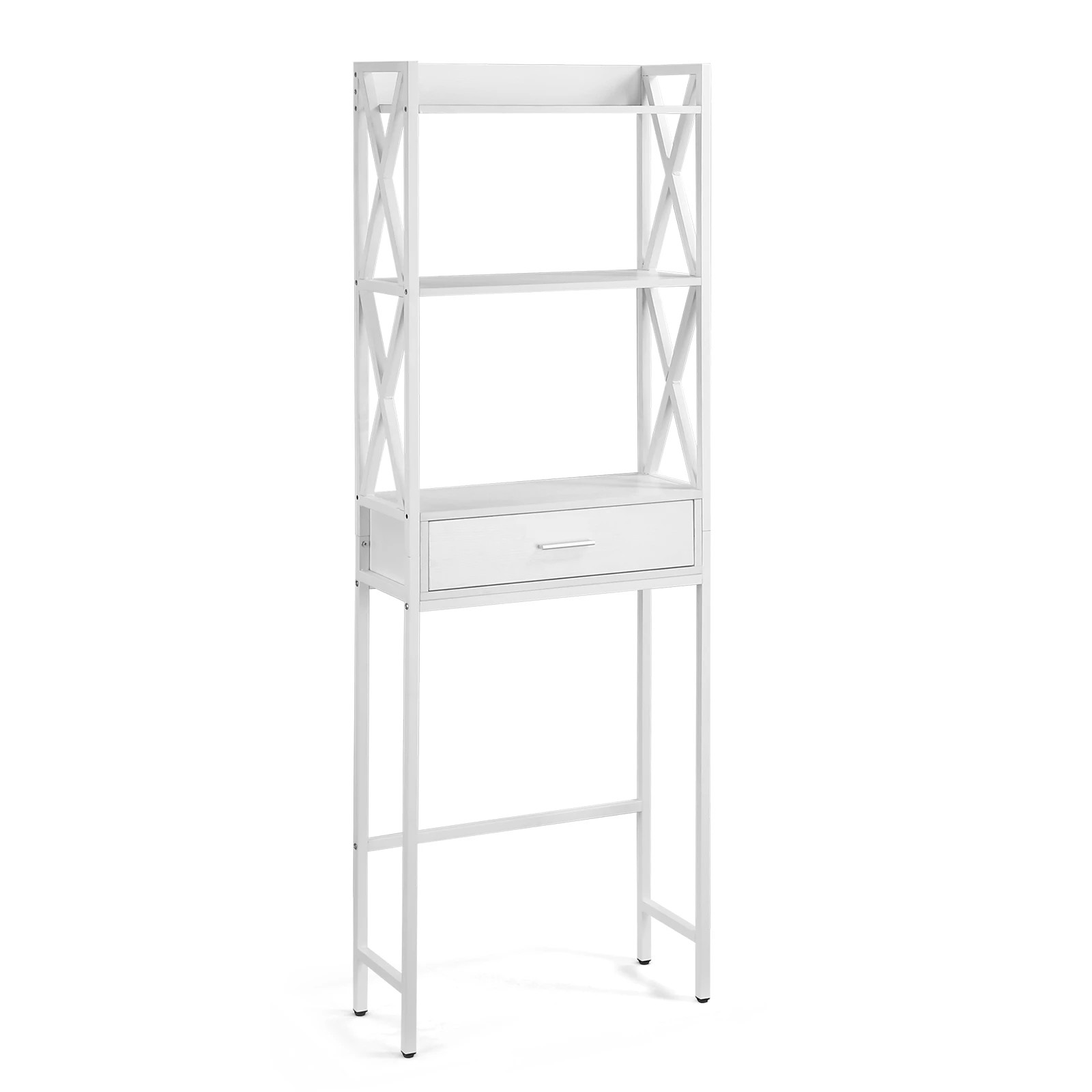 5 LUXSUITE Toilet Storage Shelf Freestanding Bathroom Holder, 5 of 9