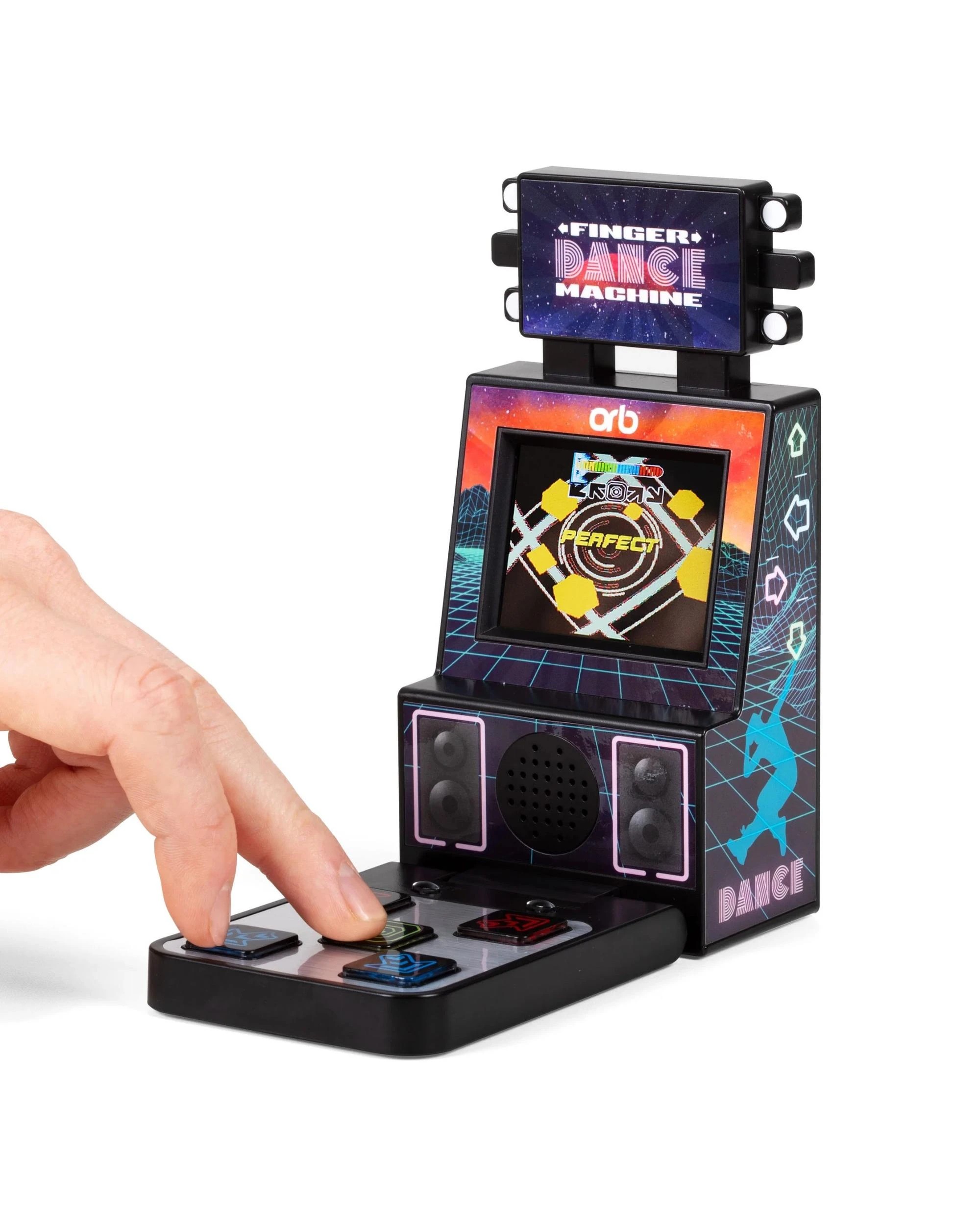 2 Thumbs Up! Orb Mini Finger Dance Arcade Machine, 2 of 7