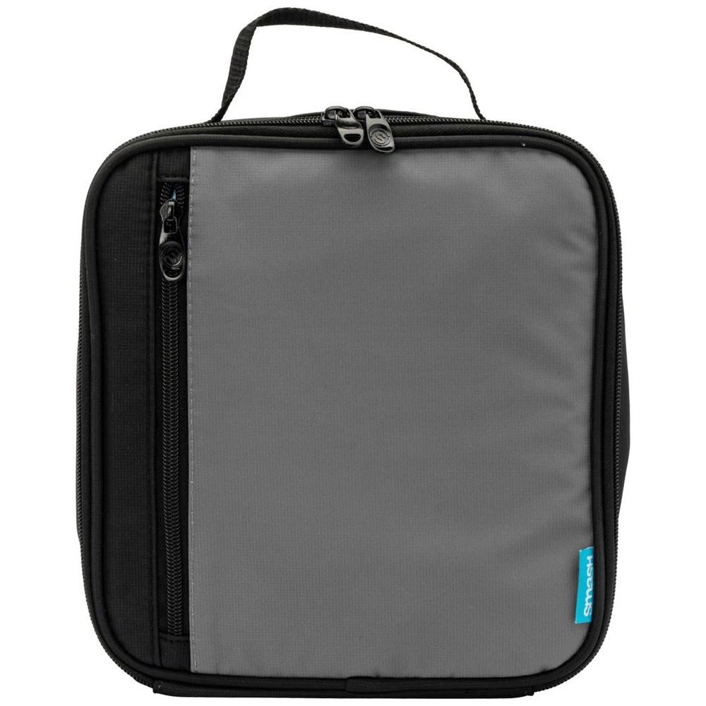 2 Smash Square Pocket Lunch Case Grey/Black, 2 of 4