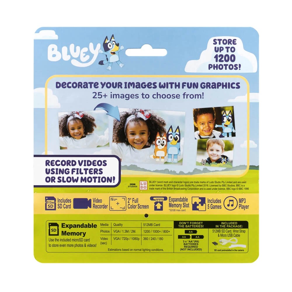 4 Bluey - Digital Camera - Interactive Toy - 3 years+, 4 of 5