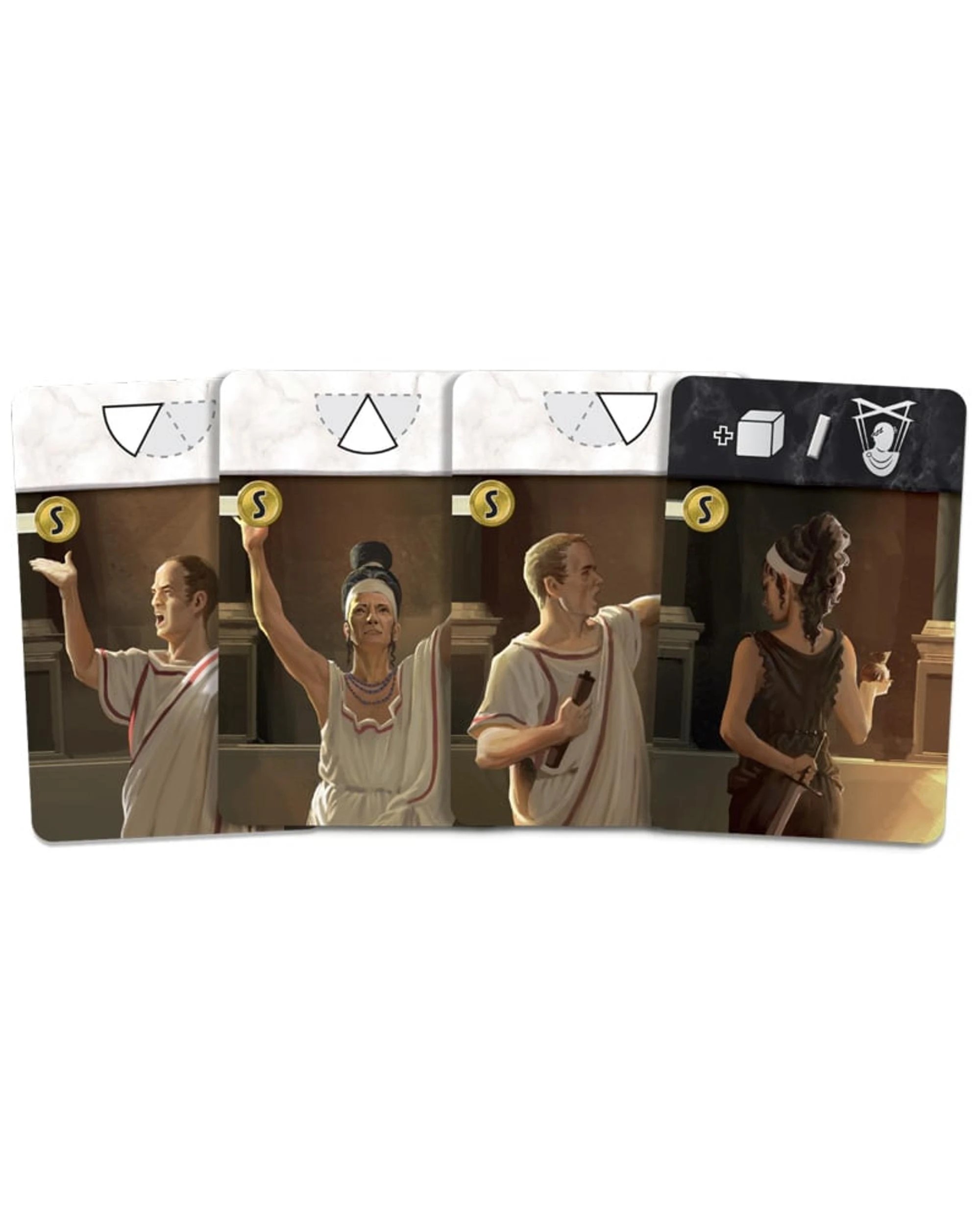 5 7 Wonders Duel: Agora Expansion Board Game, 5 of 5